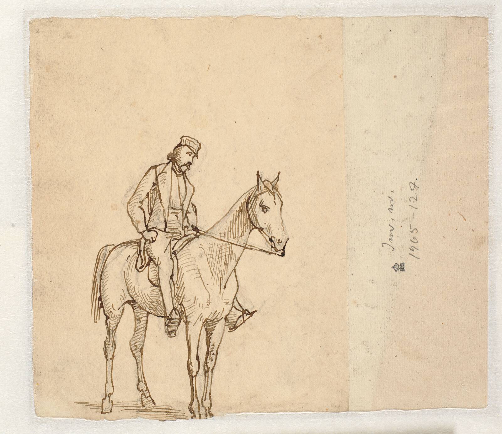 Rytter, Wilhelm Marstrand, 1864-1866