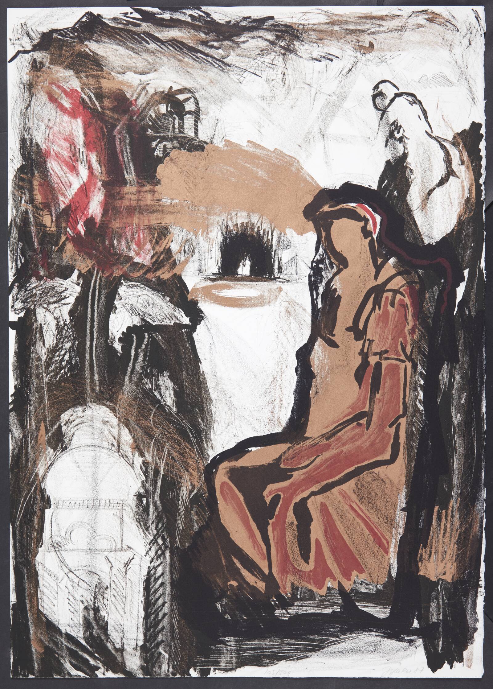 "Uden titel", Jytte Rex, 1987