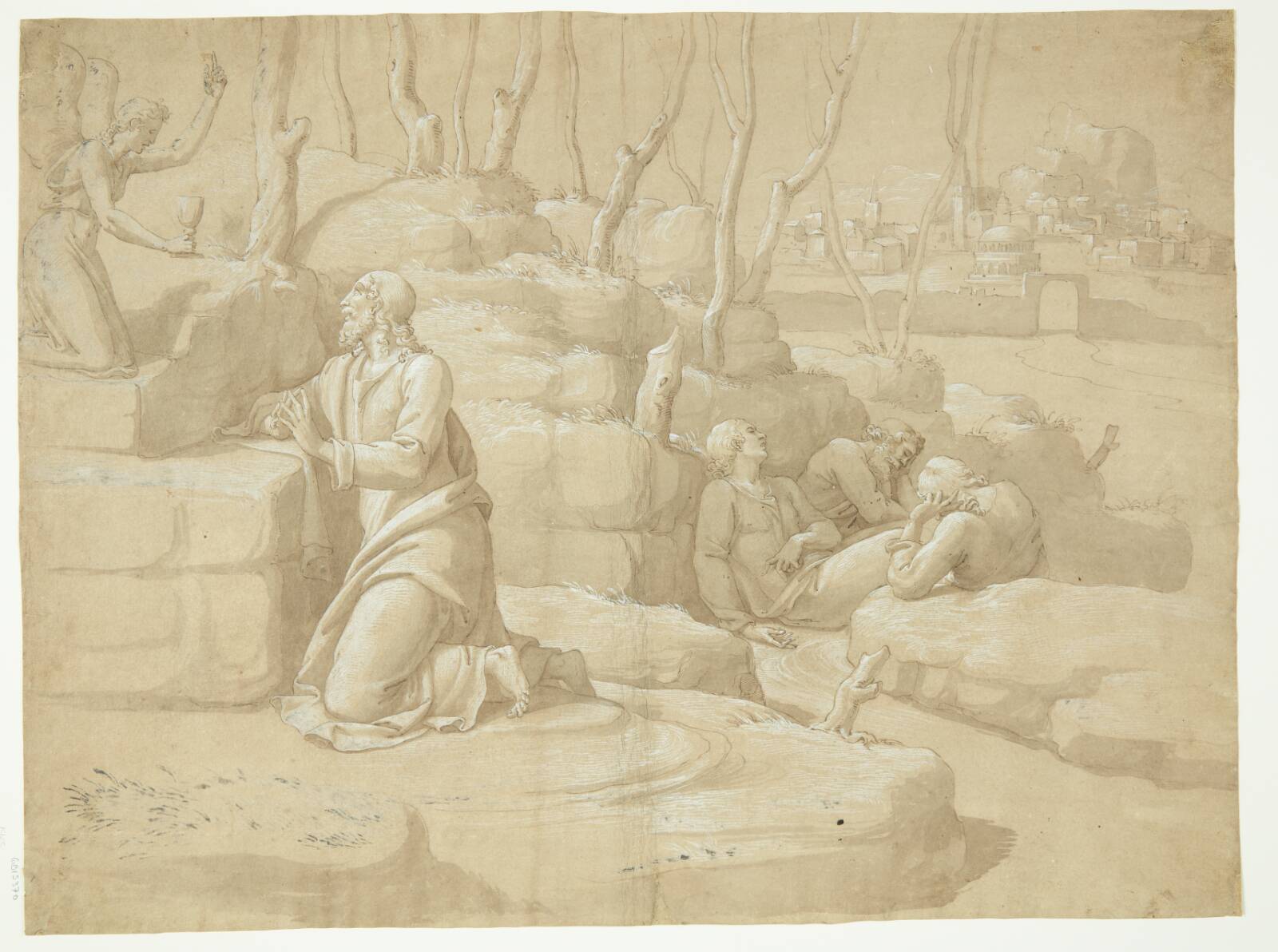 Jesus i Gethsemane Have, Ubekendt, 1600-1700
