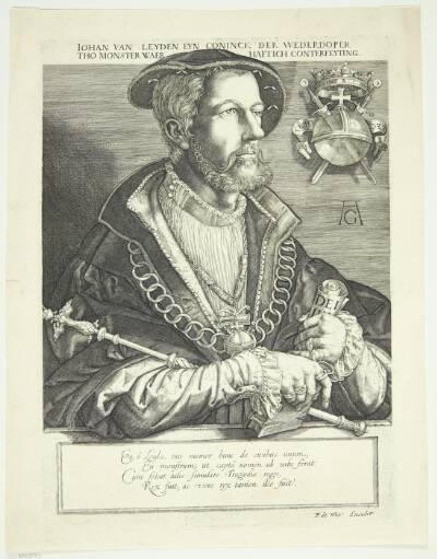 Portræt af Jan Bockelson van Leiden