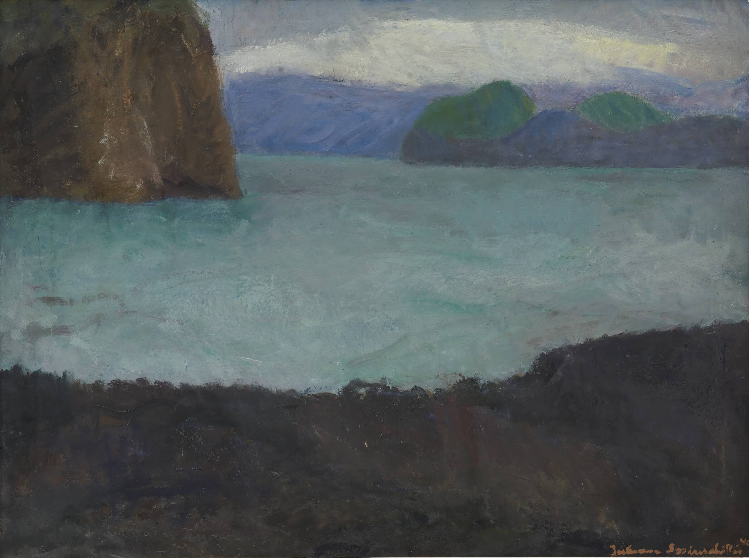 Klippekyst ved Vestmannaøerne, Júlíana Sveinsdóttir, 1946
