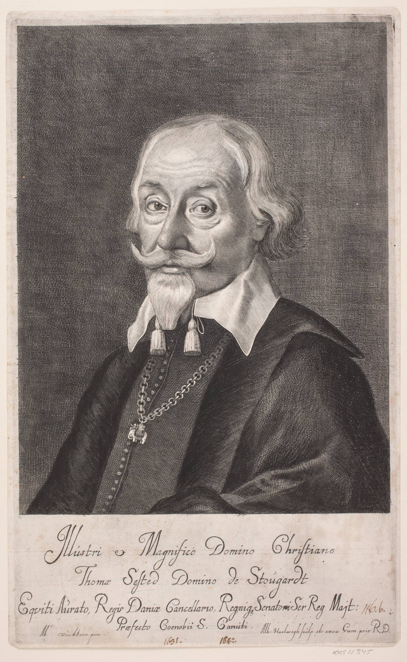 Christen Thomesen Sehested, Albert Haelwegh, 1655-1659