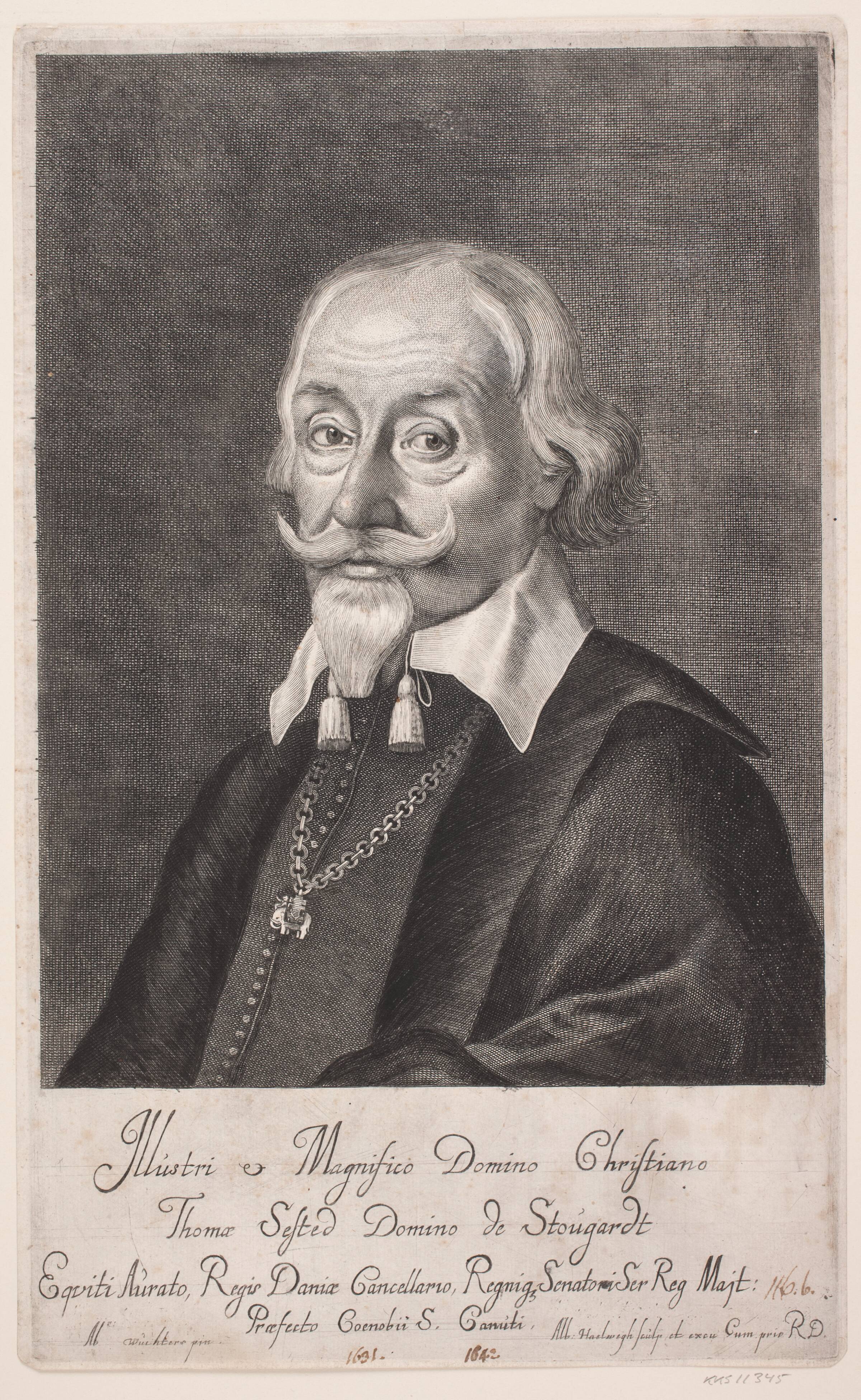 Christen Thomesen Sehested, Albert Haelwegh, 1655-1659
