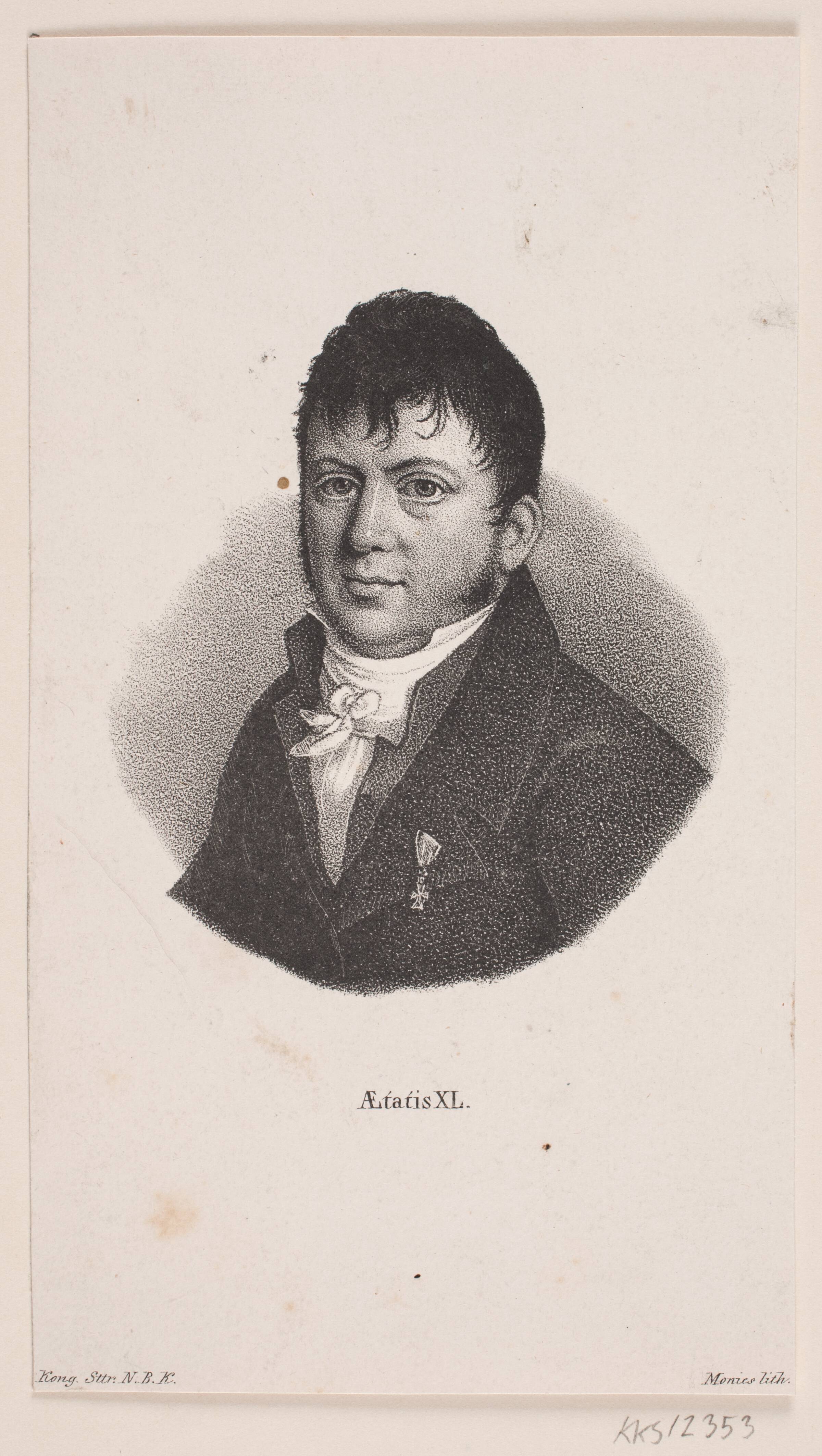J. F. W. Schlegel, David Monies, 1833