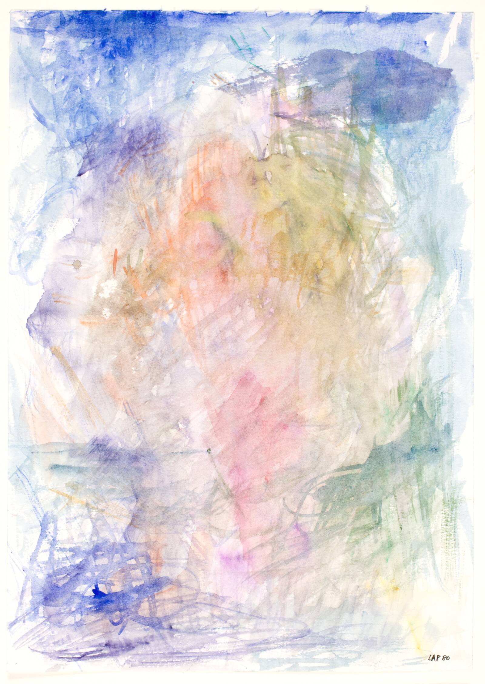 Akvarel, Lene Adler Petersen, 1980