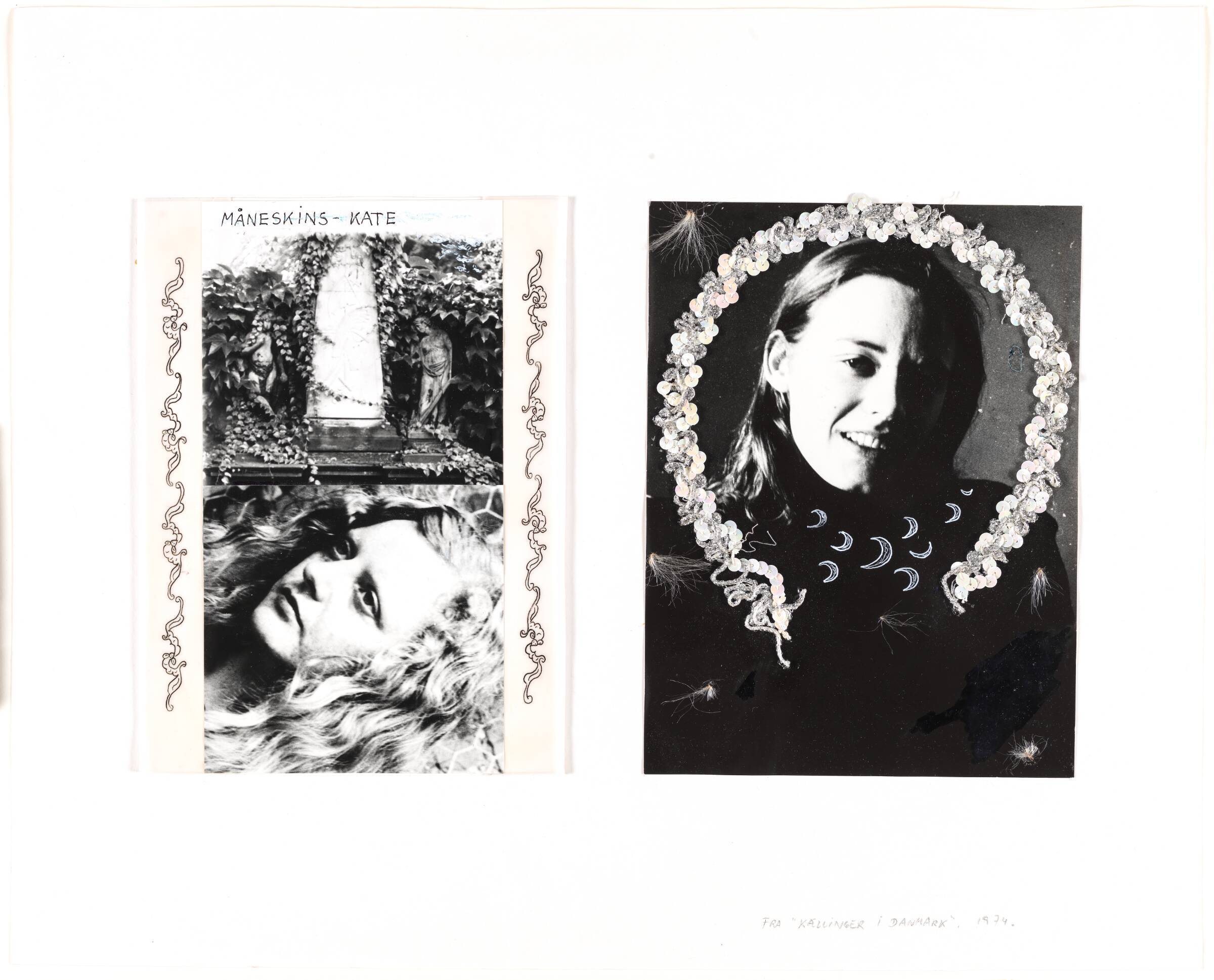 To forlæg til bogen "Kællinger i Danmark", Jytte Rex, 1974