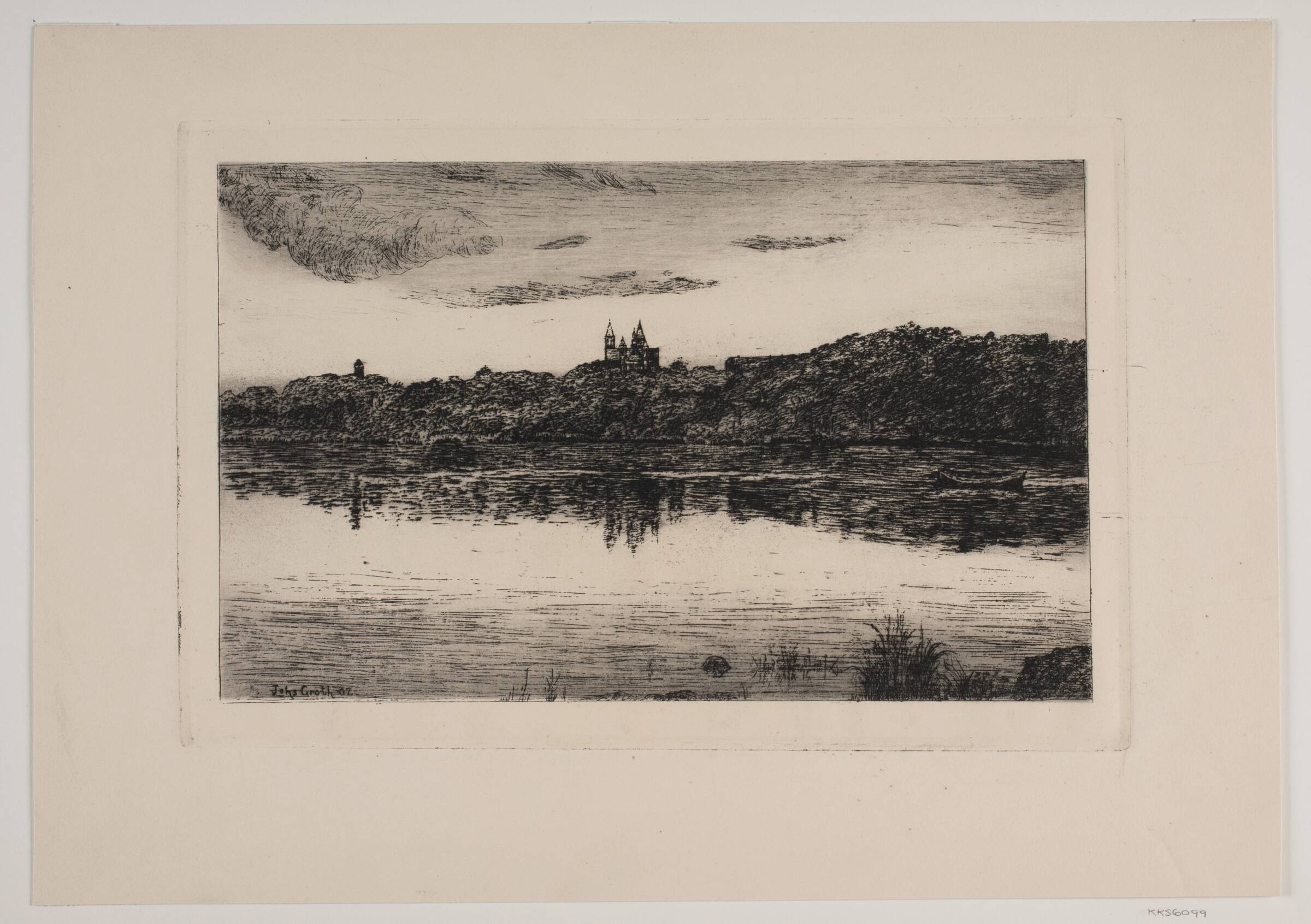 Viborg sø, Johannes Groth, 1902