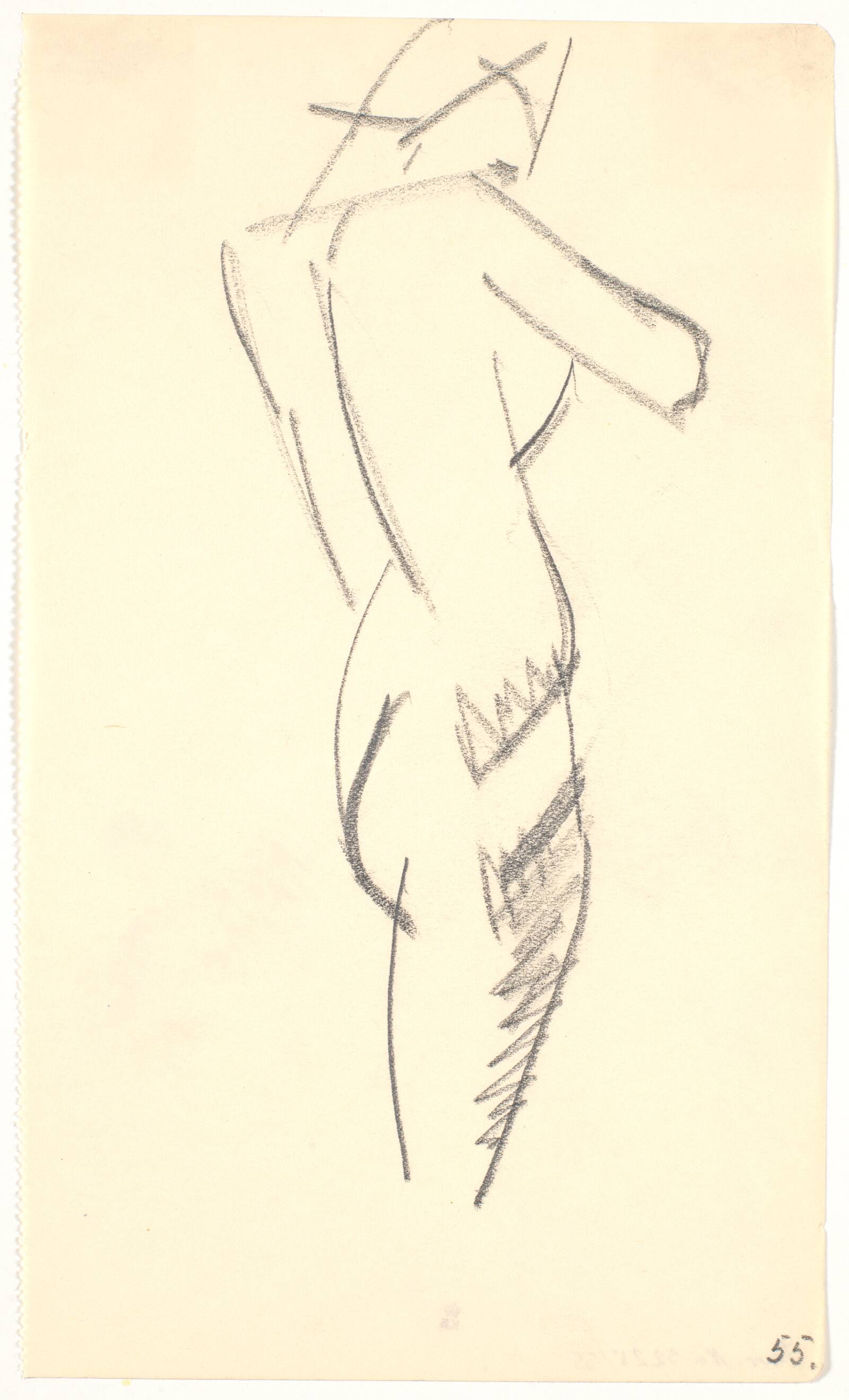 Stående model, Isakson, Karl, 1914-1915