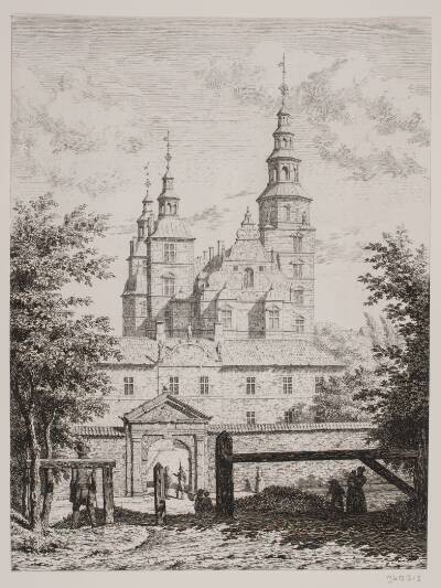 Rosenborgslot set fra volden