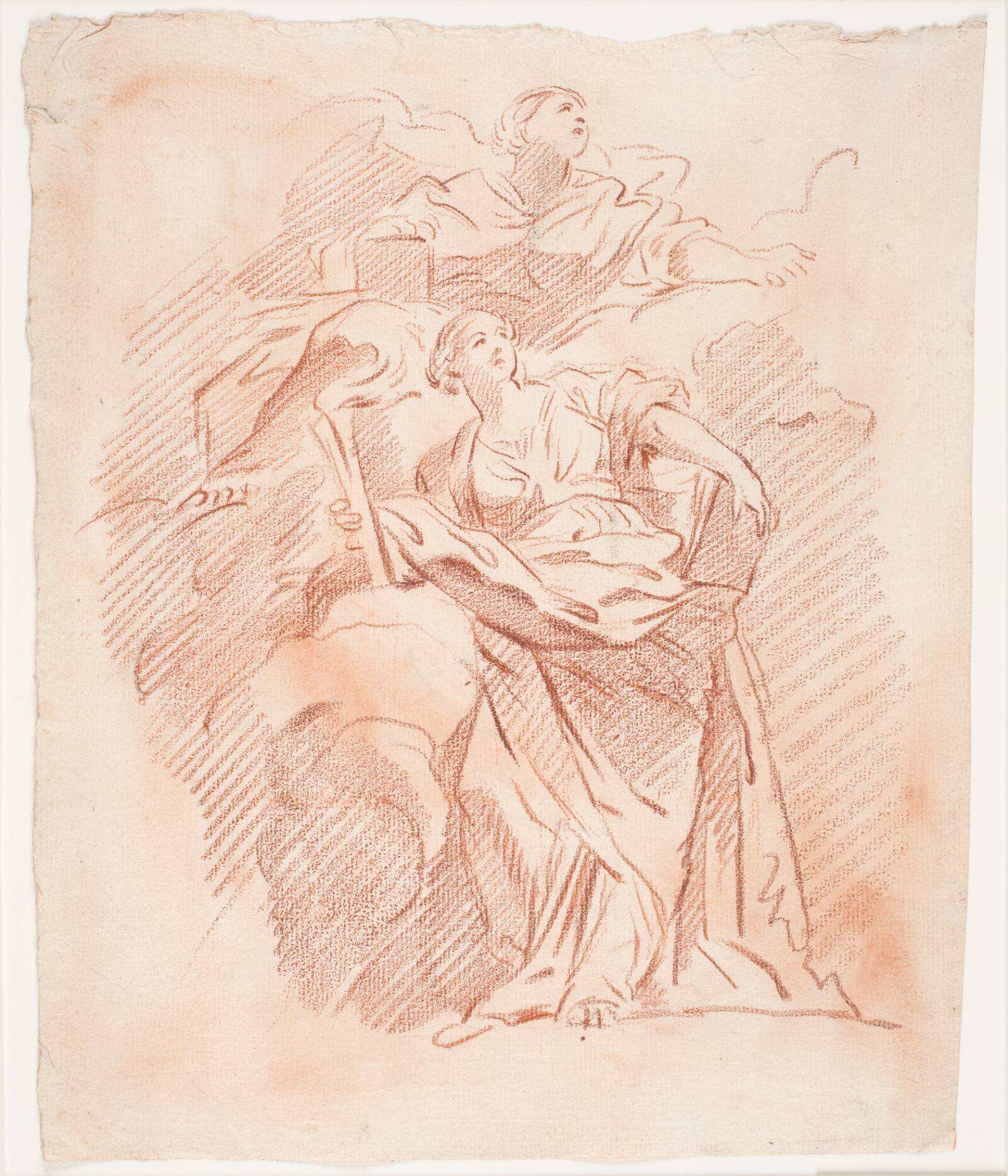 To kvindeskikkelser, Hendrik Krock, 1671-1738