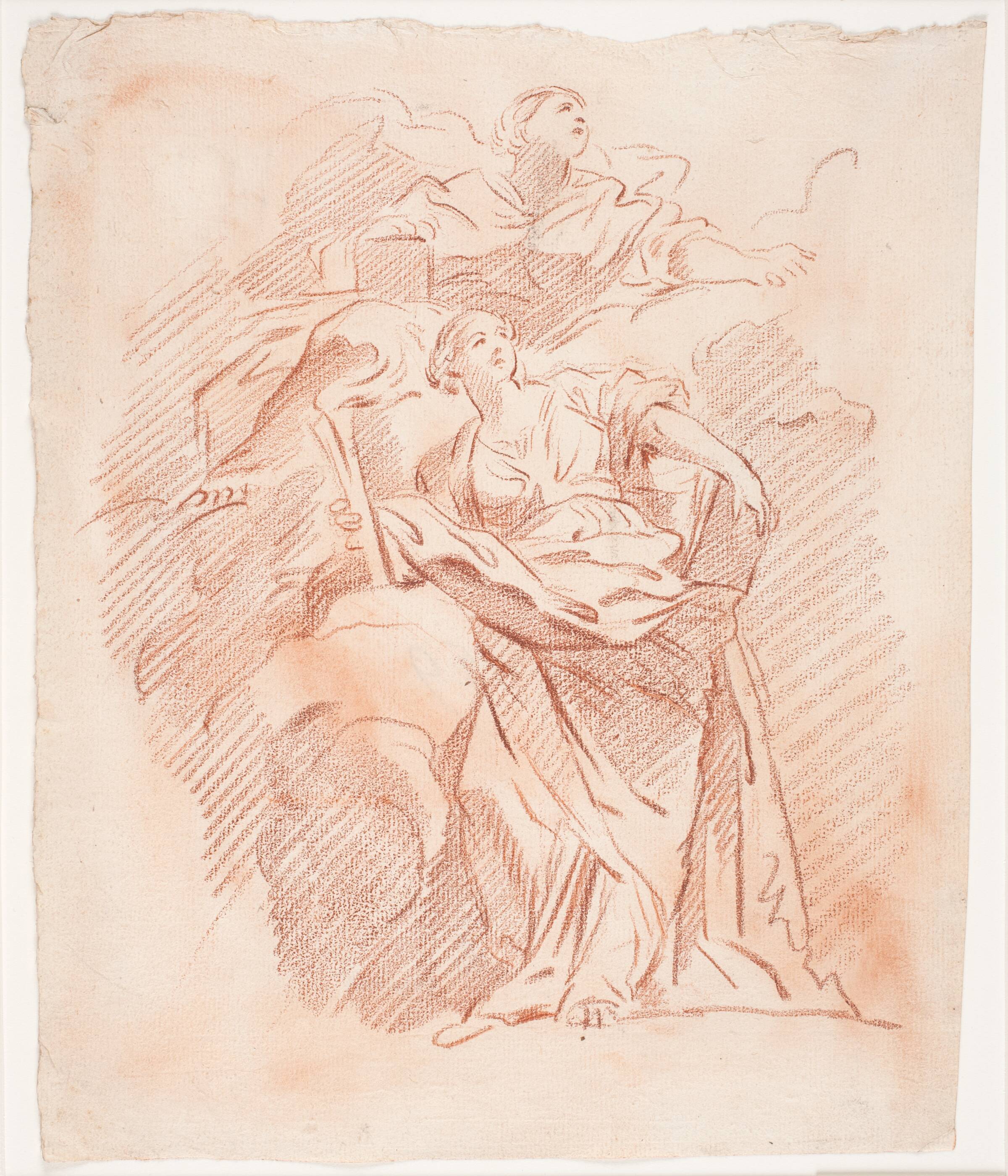To kvindeskikkelser, Hendrik Krock, 1671-1738
