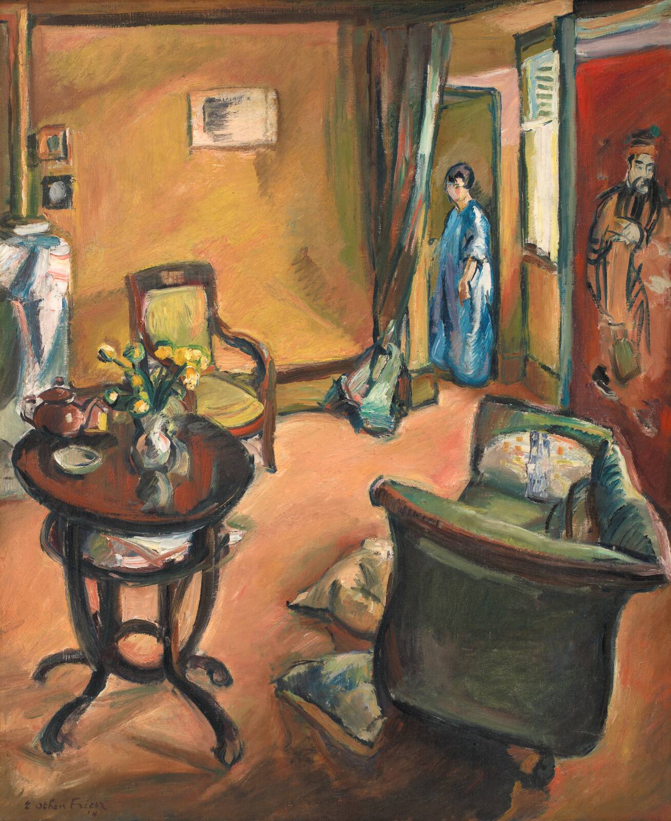 Interior, by Emile Othon Friesz, 1914