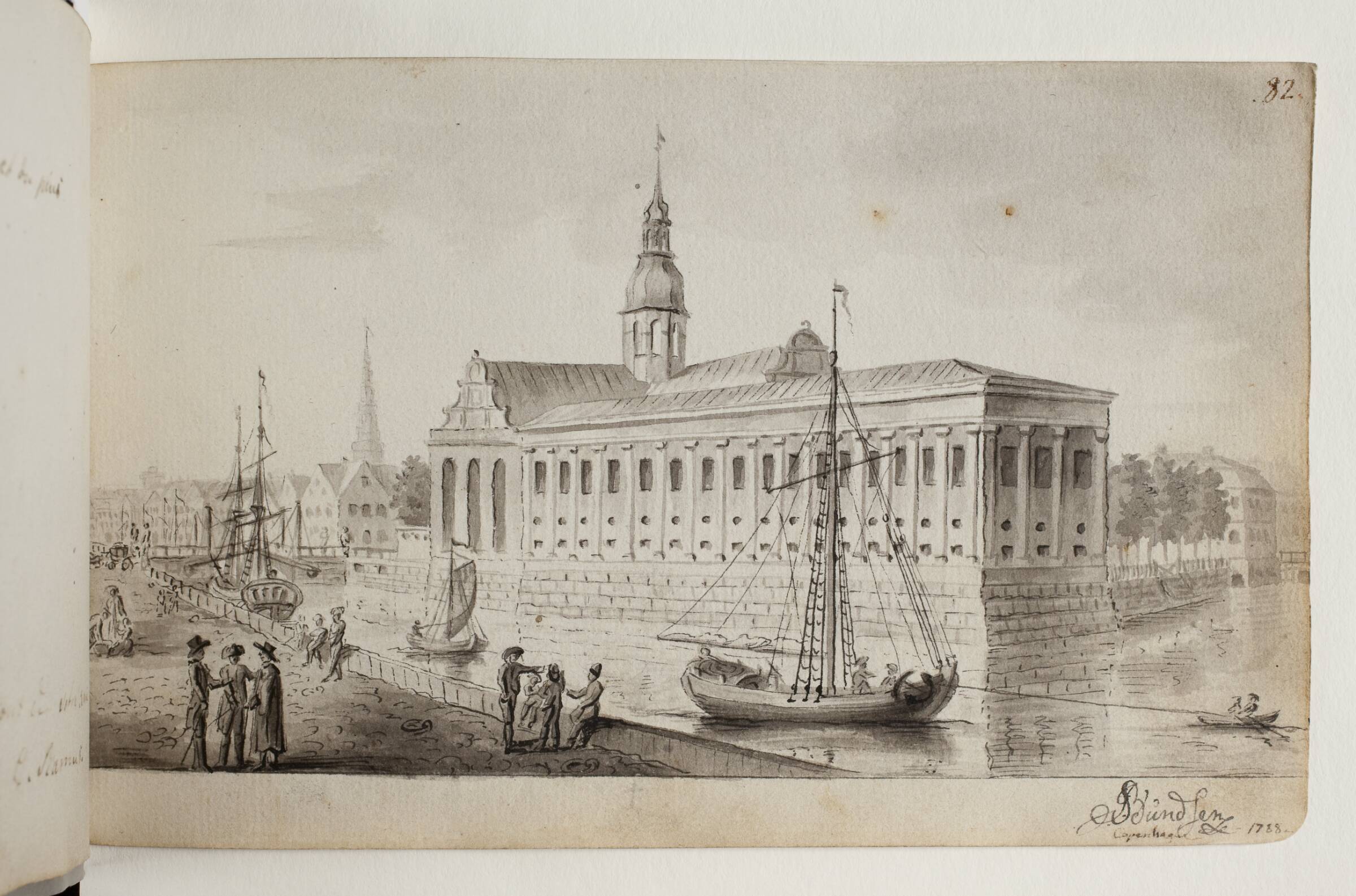 Holmens kirke, Jes Bundsen, 1788