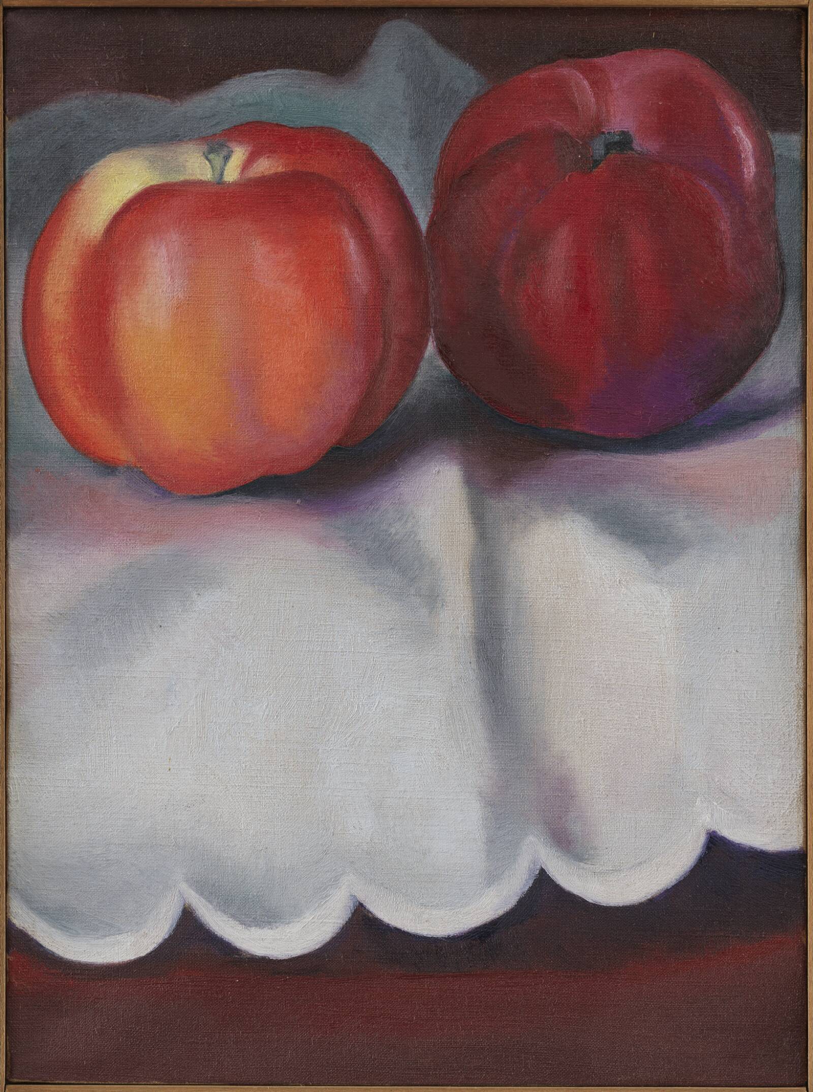 To æbler, Georgia O'Keeffe, 1920-1922