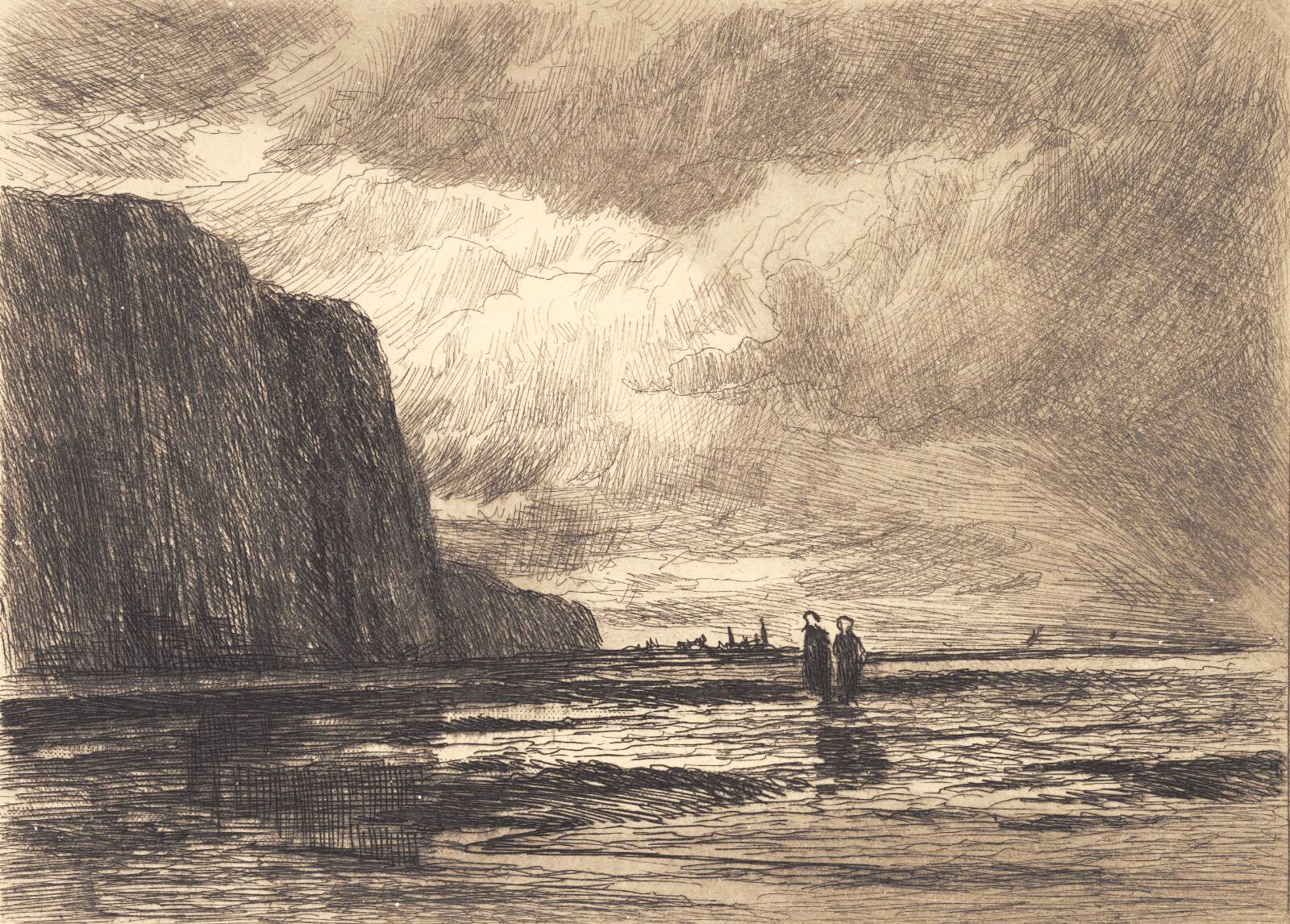 Fra Bretagne, Carl Locher, 1887