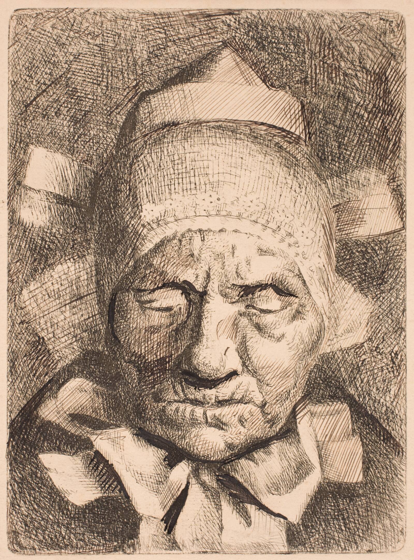 Mor Thule, Kristian Zahrtmann, 1868