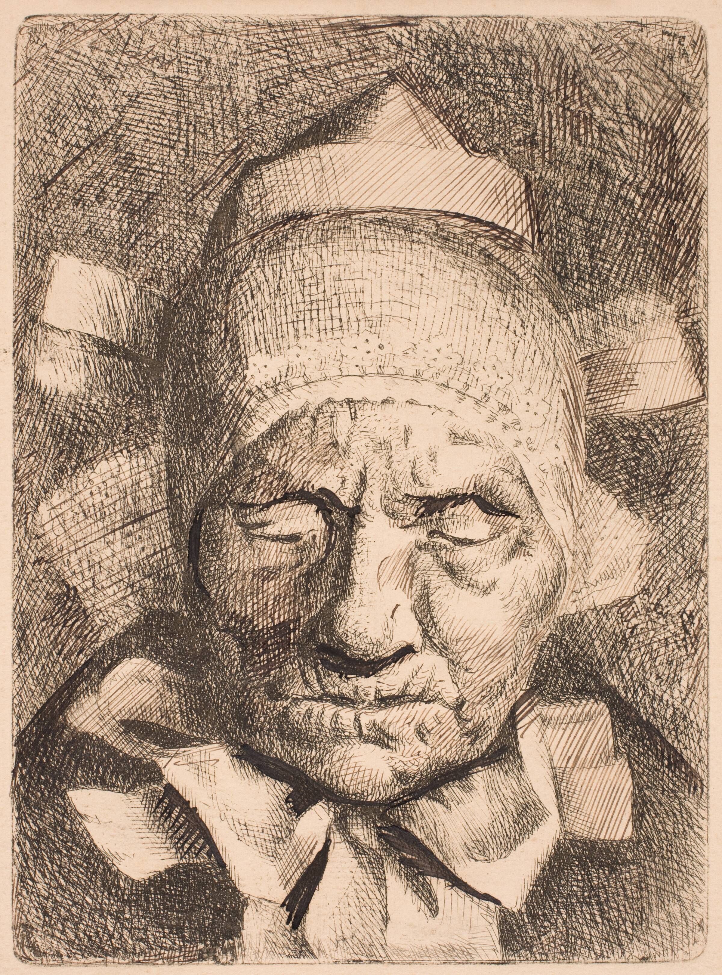 Mor Thule, Kristian Zahrtmann, 1868