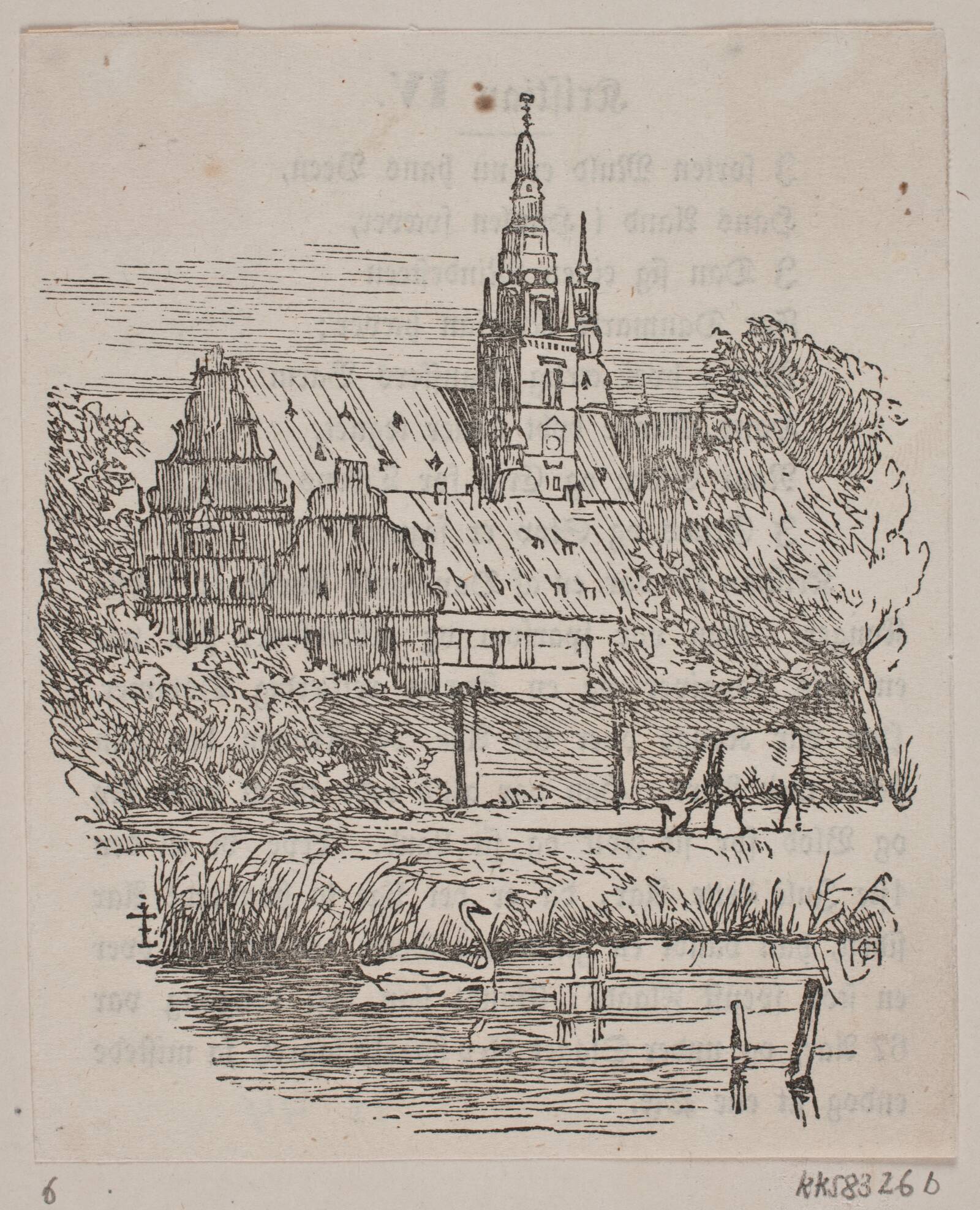 Frederiksborg slot, H.C. Henneberg, 1840-1843
