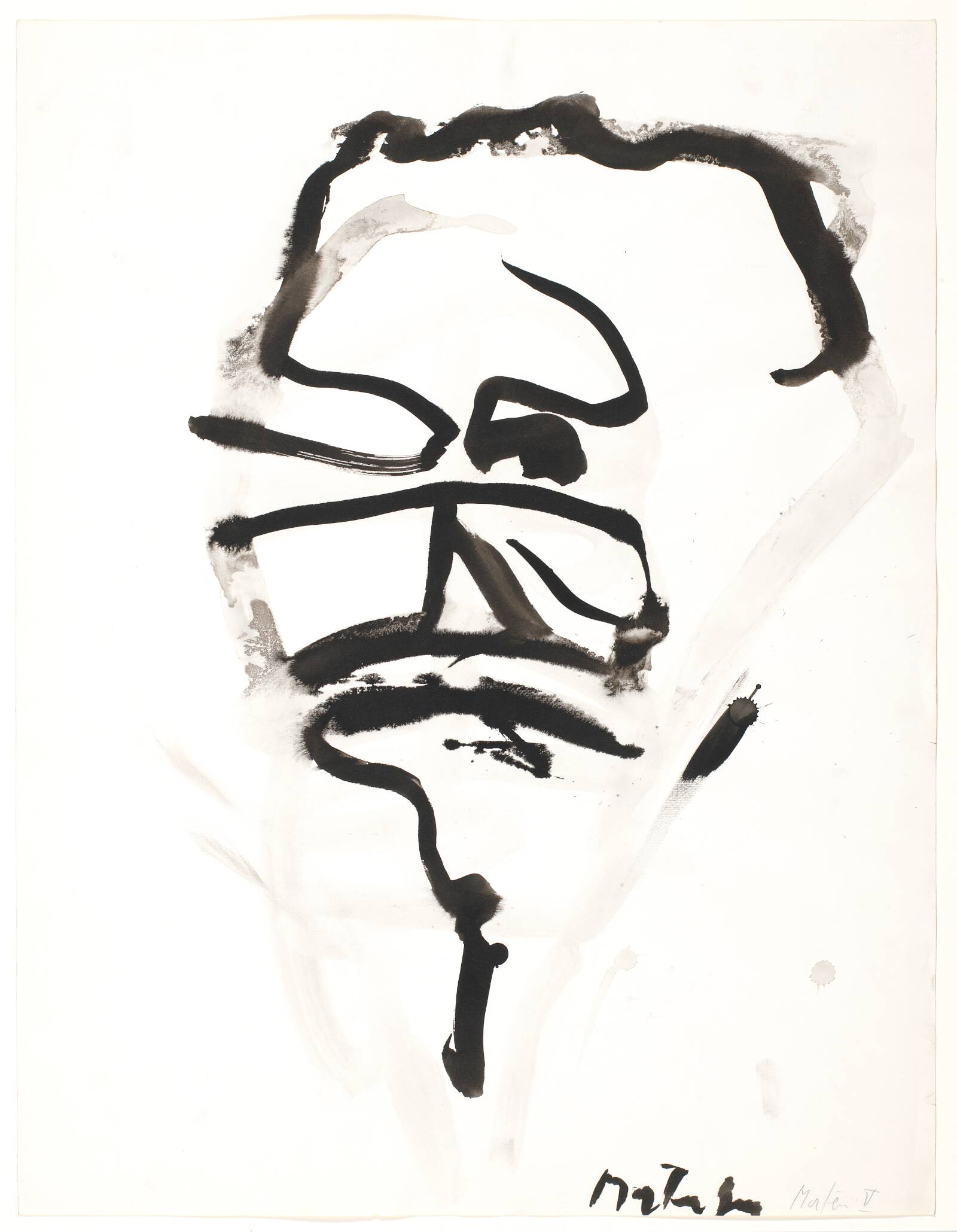 "Farvel til Paris", Richard Mortensen, 1963-1966