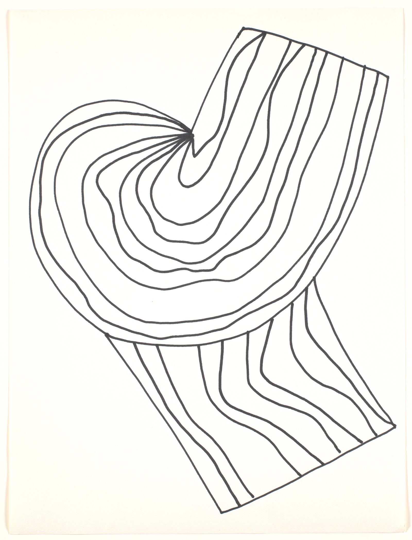 Uden titel, Richard Mortensen, 1970-1972