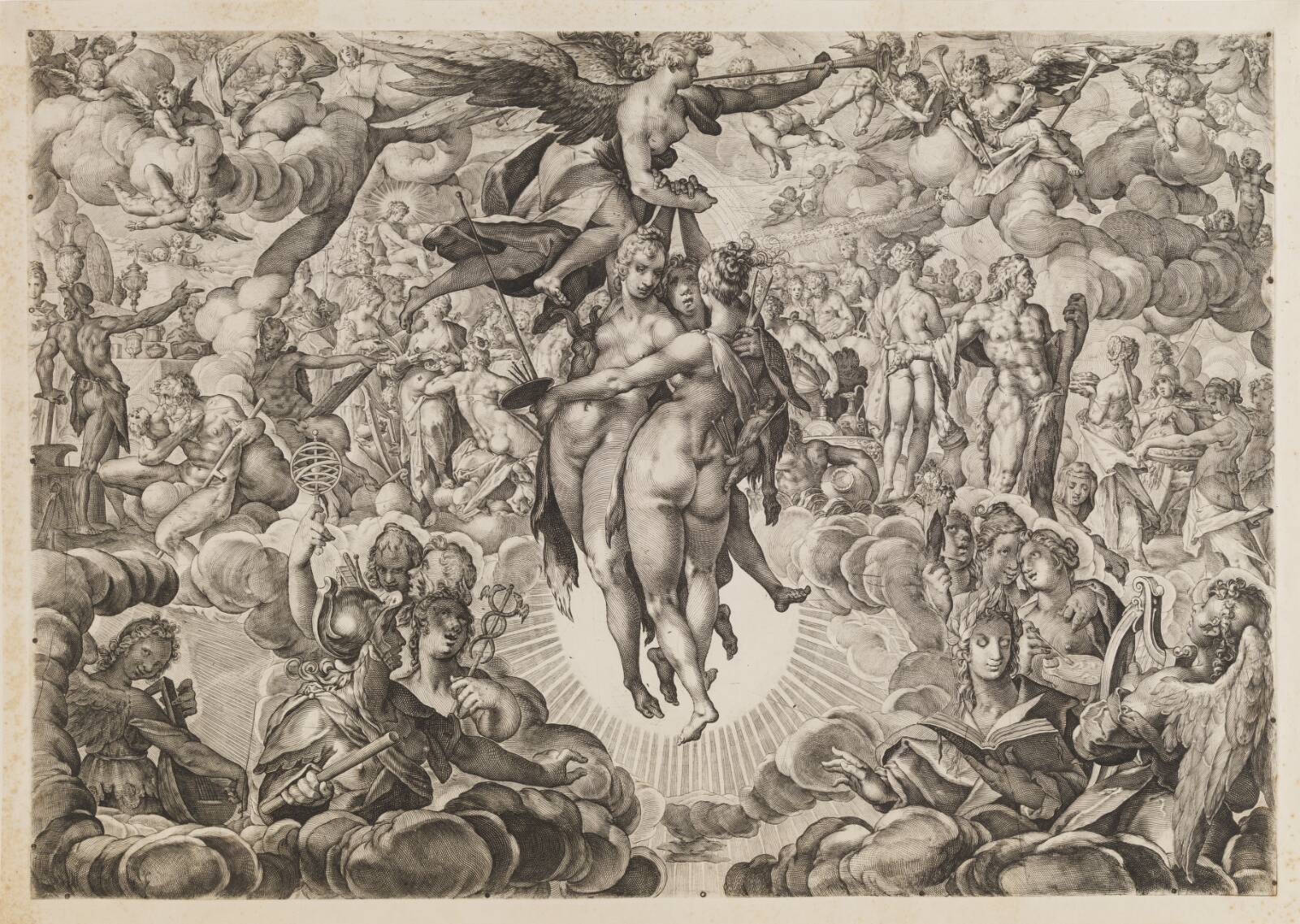 Amor og Psykes bryllup, Ubekendt, 1600-1619
