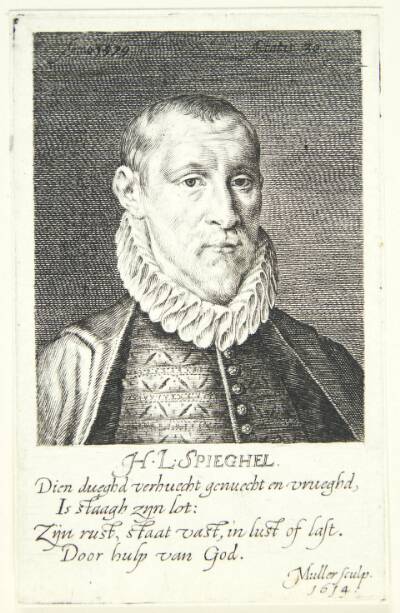 Portræt af Hendrik Laurensz. Spieghel