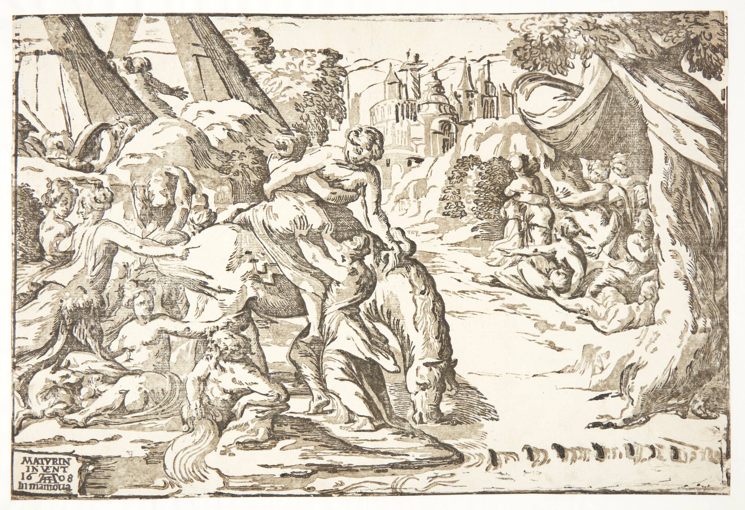 Cloelias flugt, Nicolò Vicentino, 1510-1550