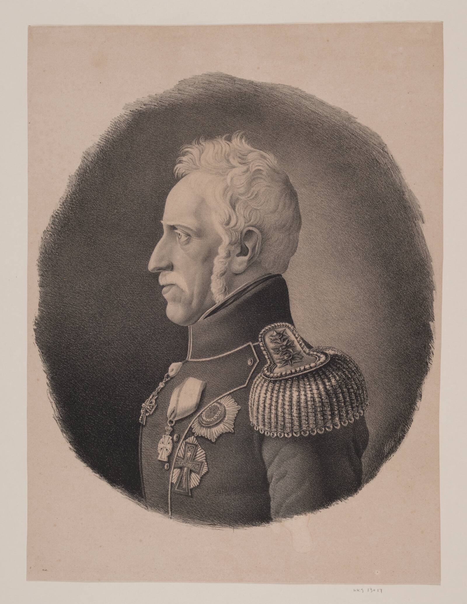 Frederik VI, Vilhelm Kyhn, 1821-1838