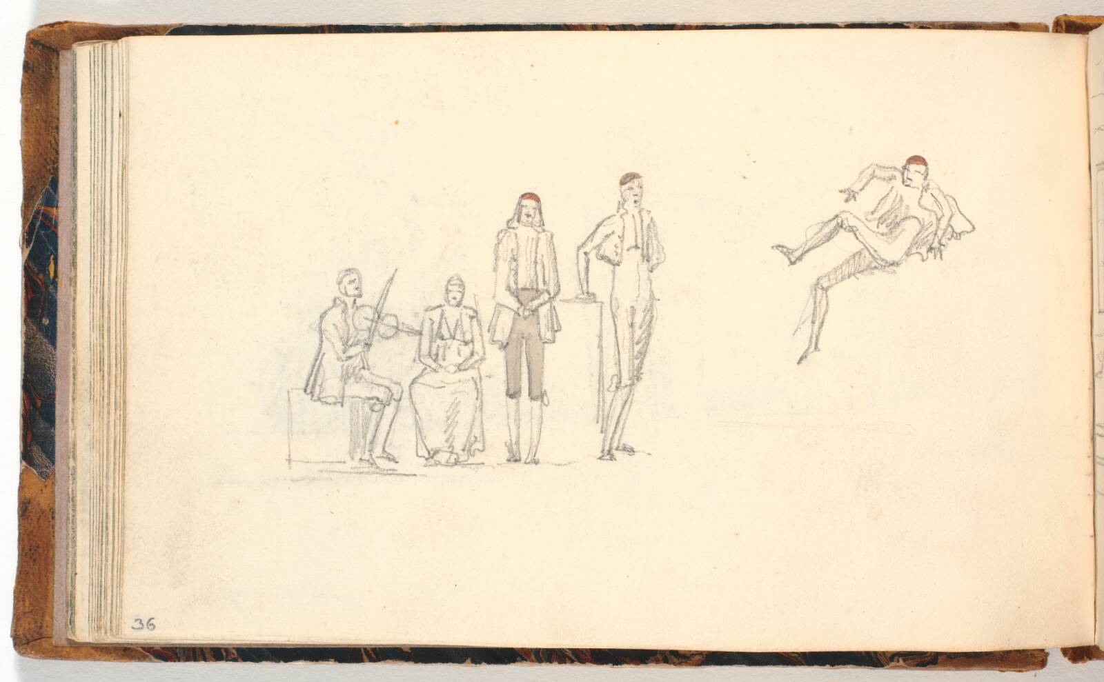 Figurgrupper, Martinus Rørbye, 1832