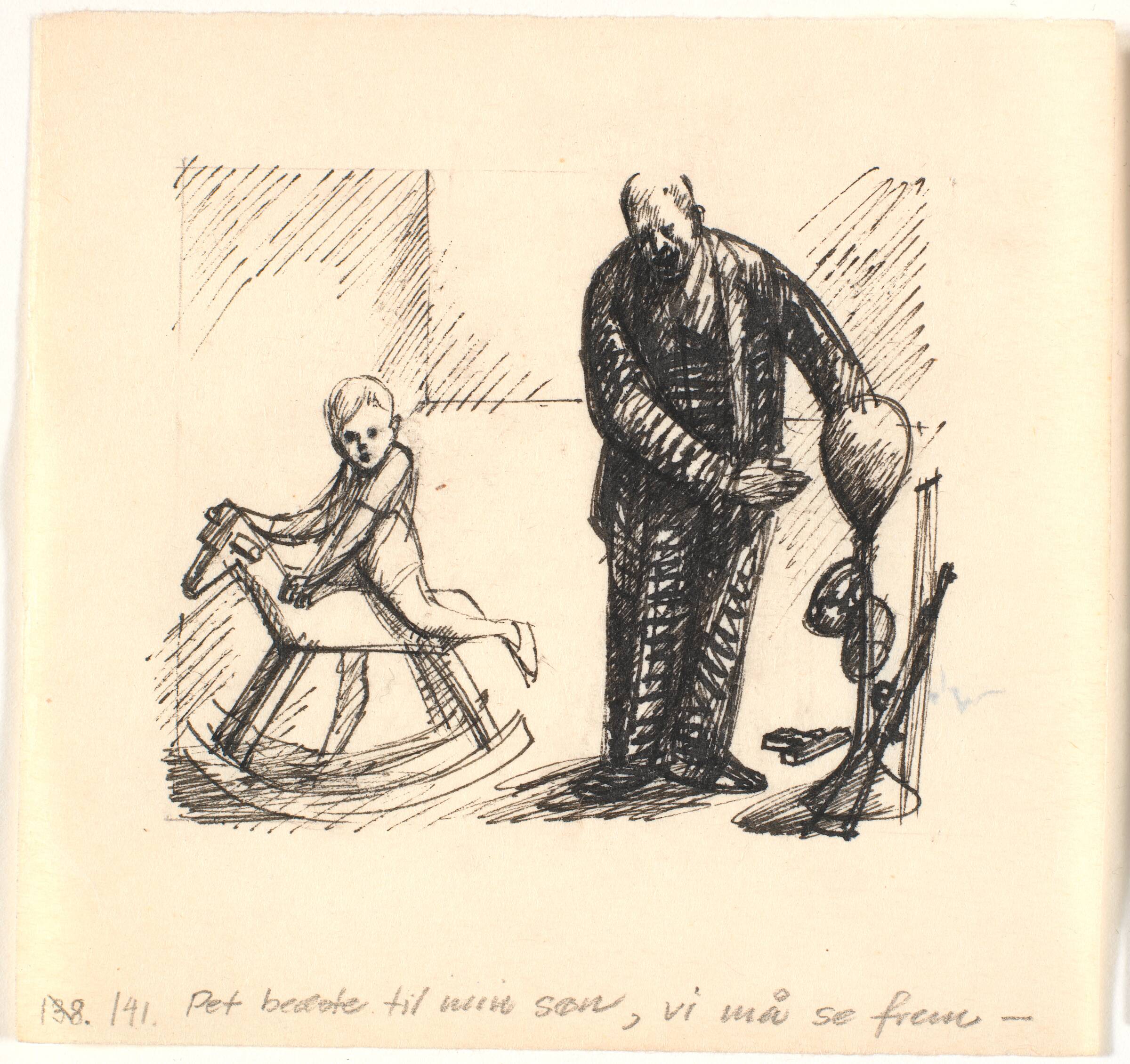 Det bedste til min søn, vi må se frem -, Palle Nielsen, 1949