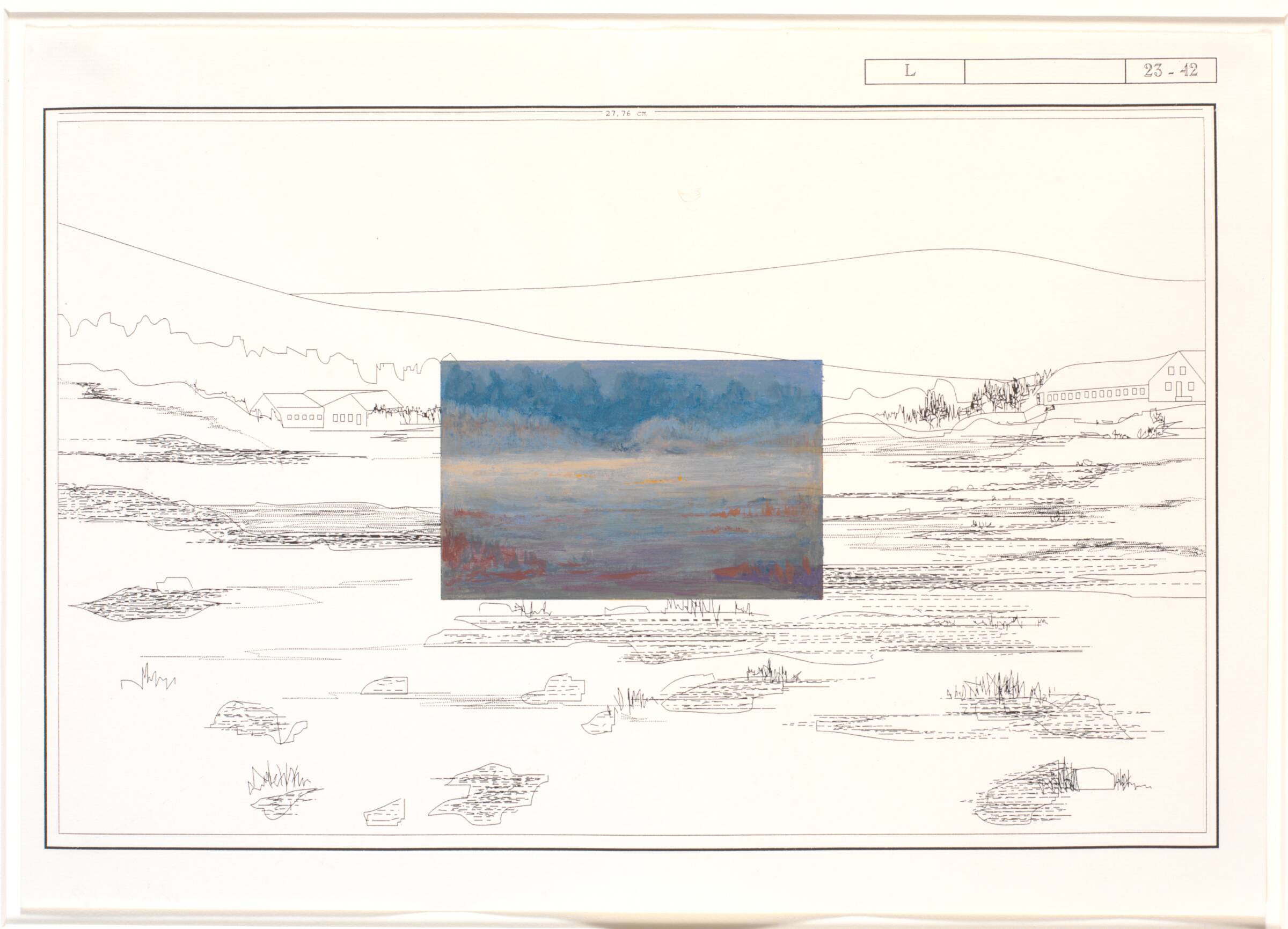 Fraktalt landskab, Nina Sten-Knudsen, 1993