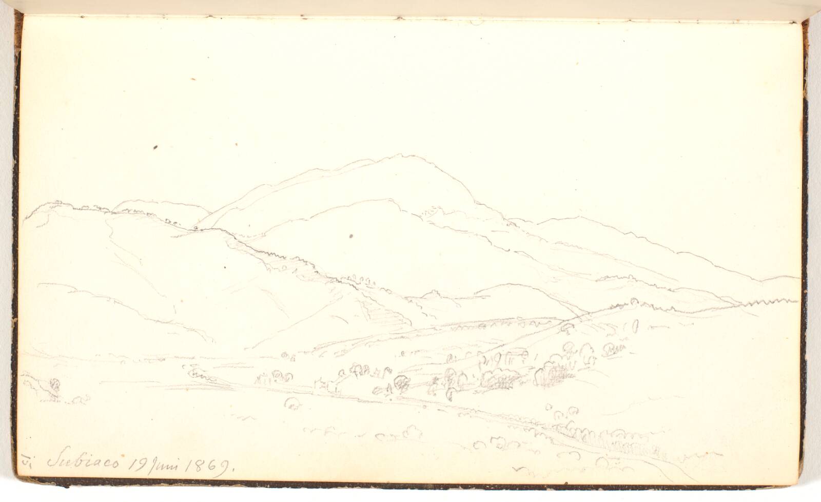 Bjerglandskab, P.C. Skovgaard, 1869