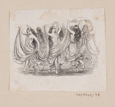 Illustration til "Elverhøi" i H.C. Andersen, "Eventyr og Historier", Bind 2