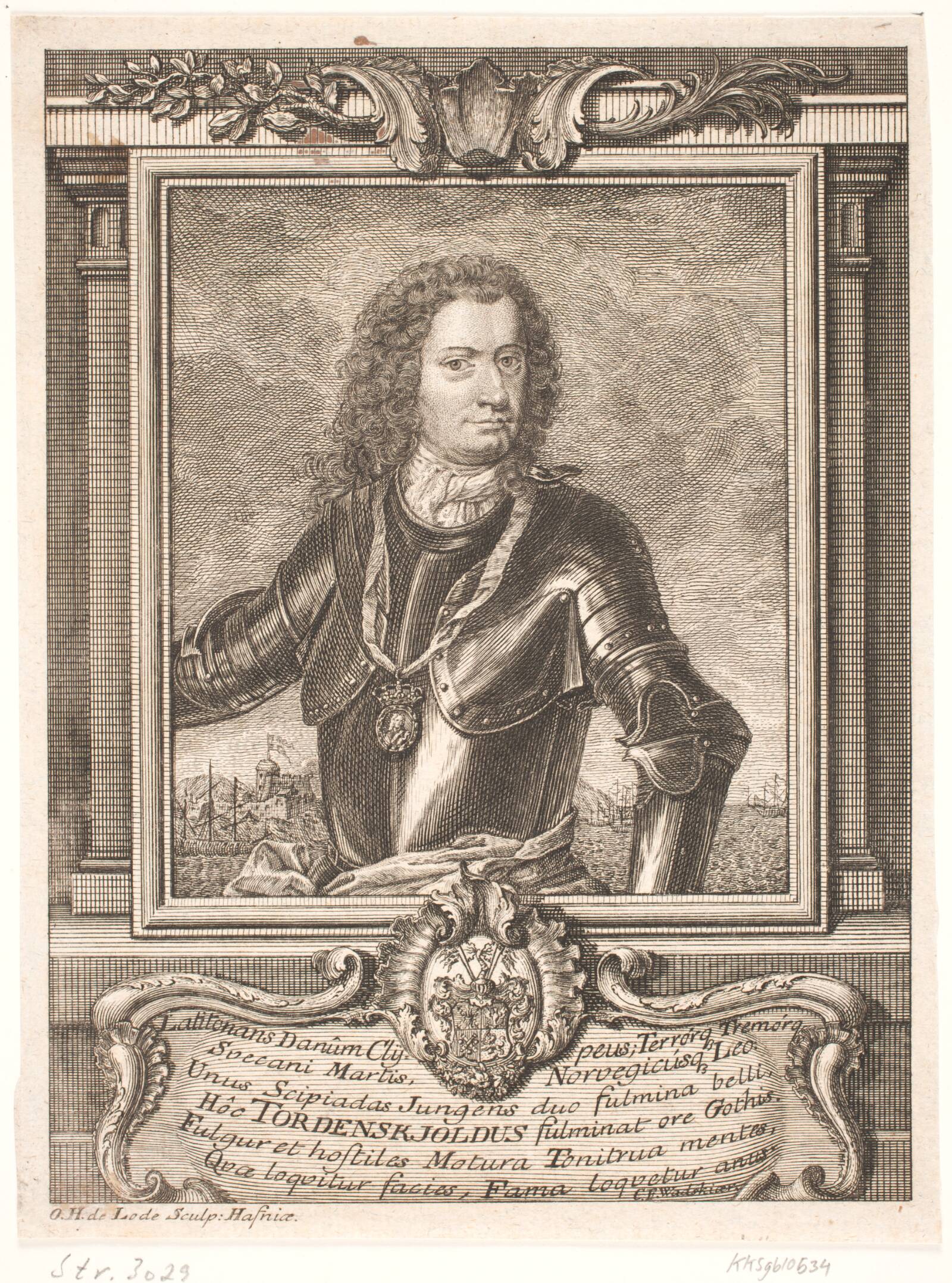 Peter Tordenskjold, Odvardt Helmoldt de Lode, 1726-1757