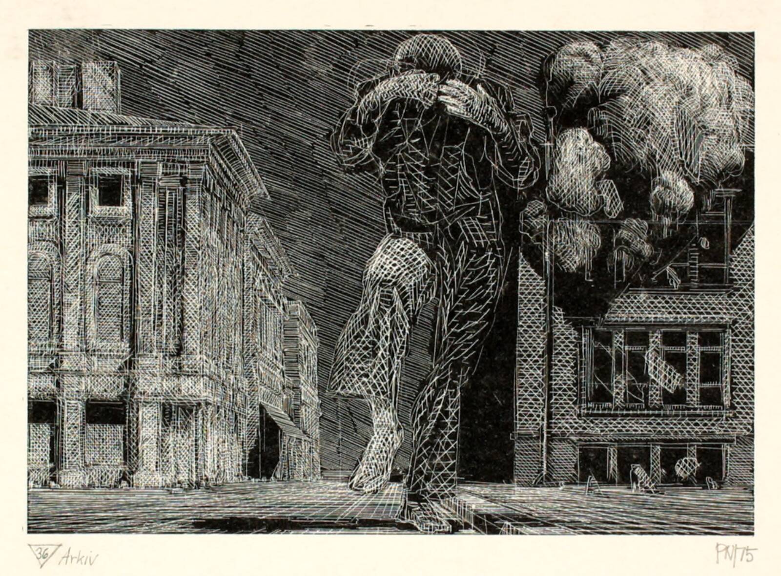 Timebog, Palle Nielsen, 1975