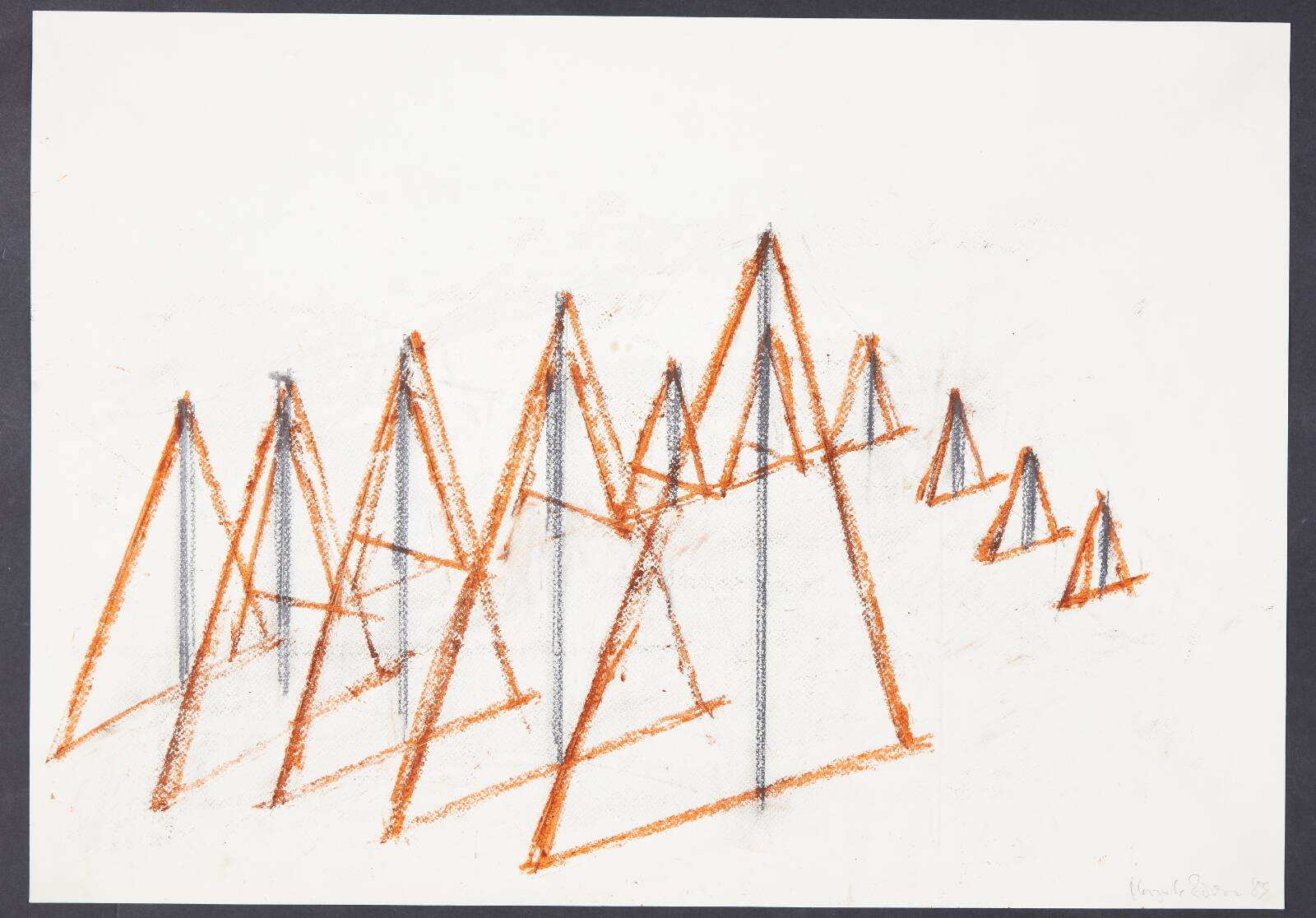 Uden titel, Margrete Sørensen, 1983