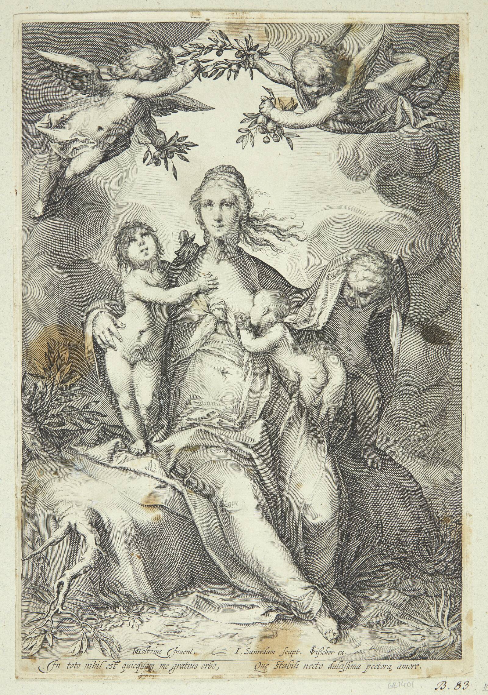 Næstekærlighed, Jan Saenredam, 1601