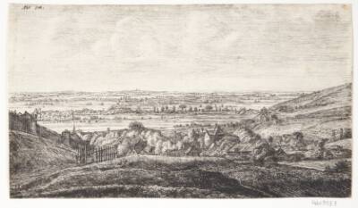 Landsby i en dal