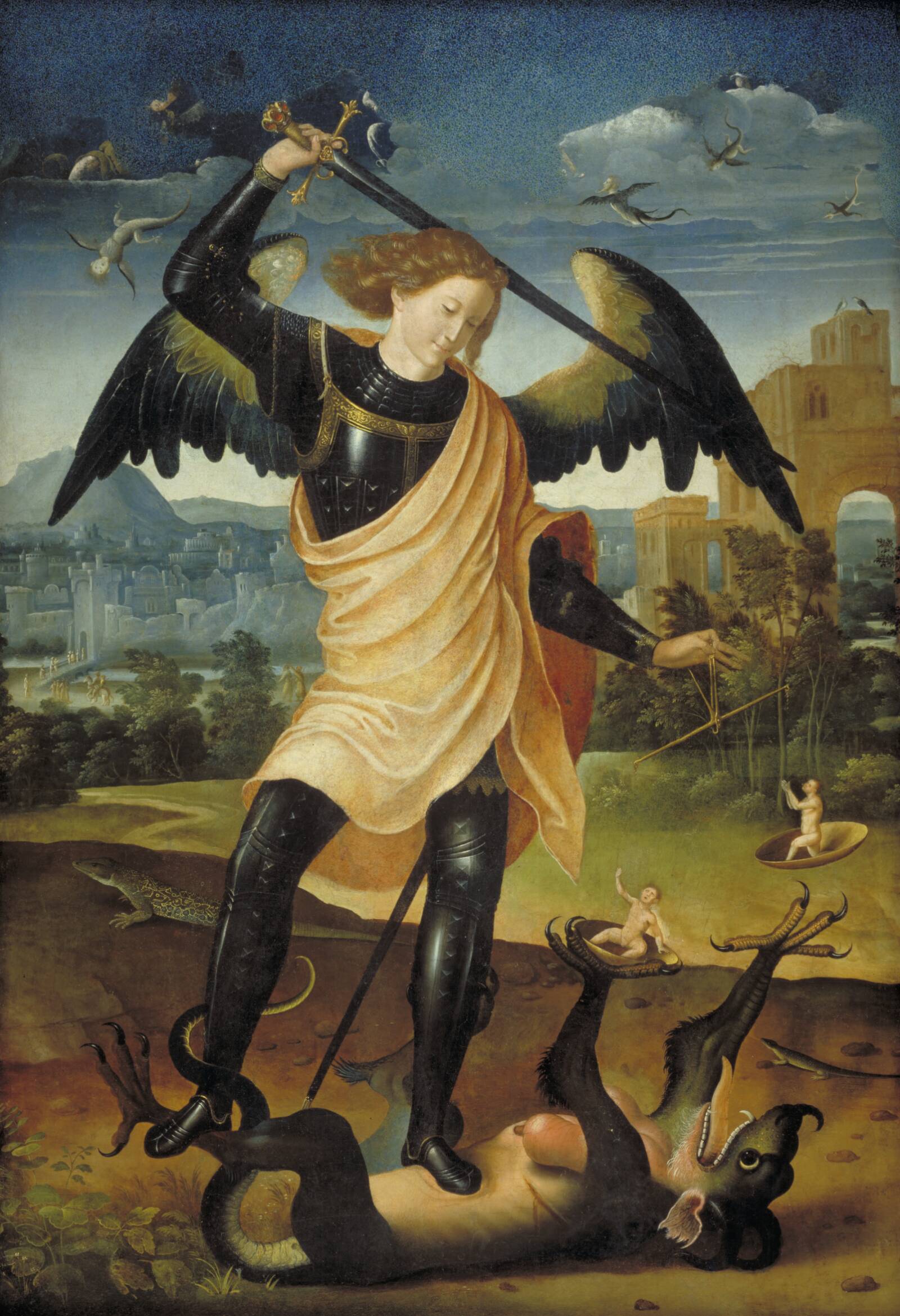 Skt. Michael med dragen, Ubekendt, 1498-1501