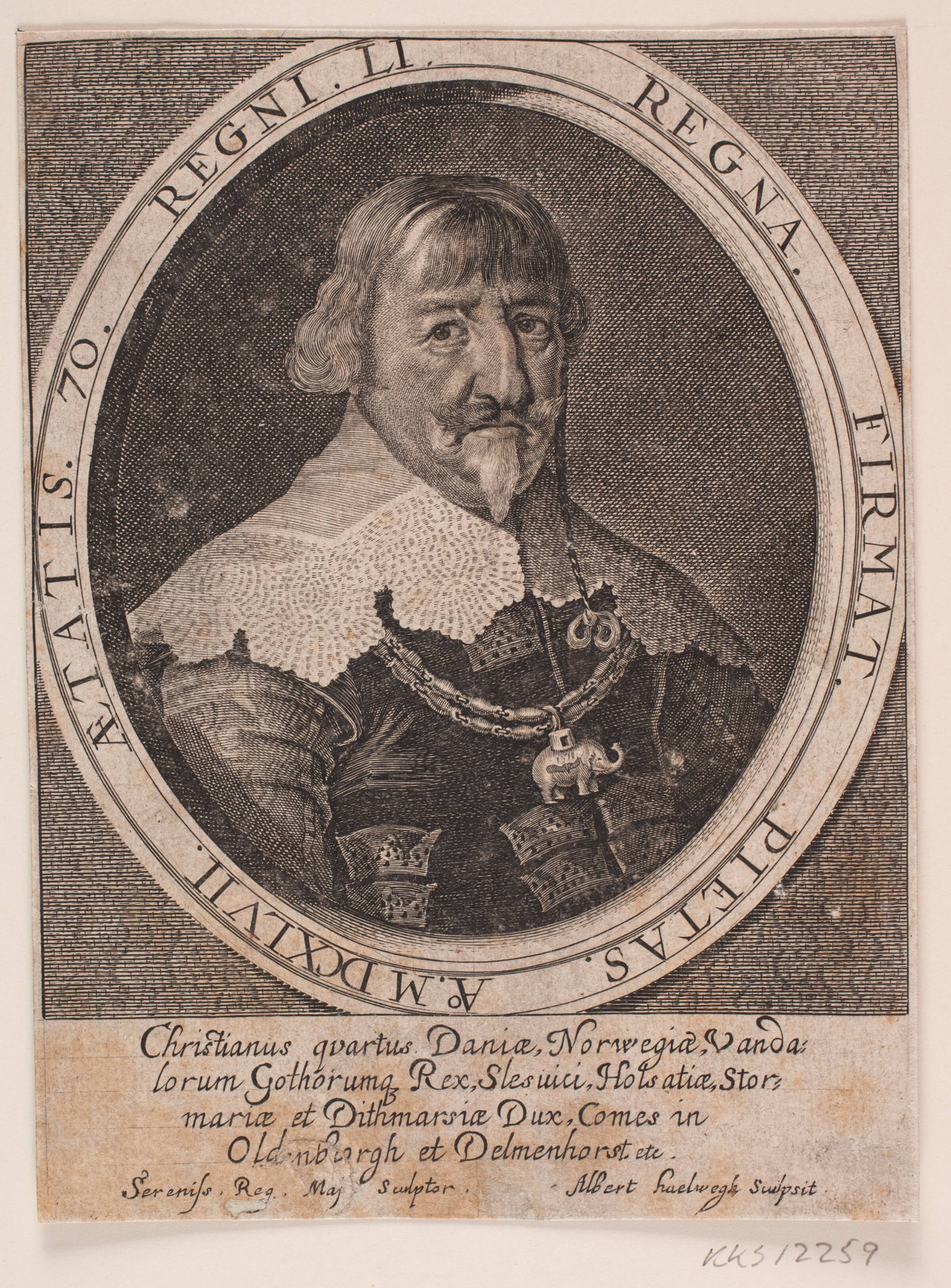Kong Christian IV, Albert Haelwegh, 1647