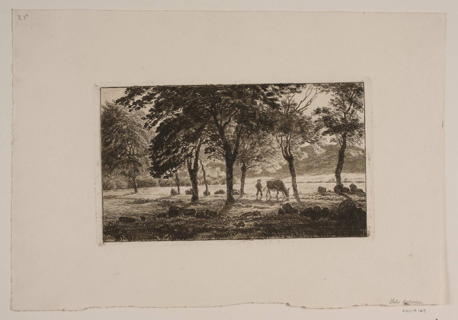 Alléen, Niels Skovgaard, 1899