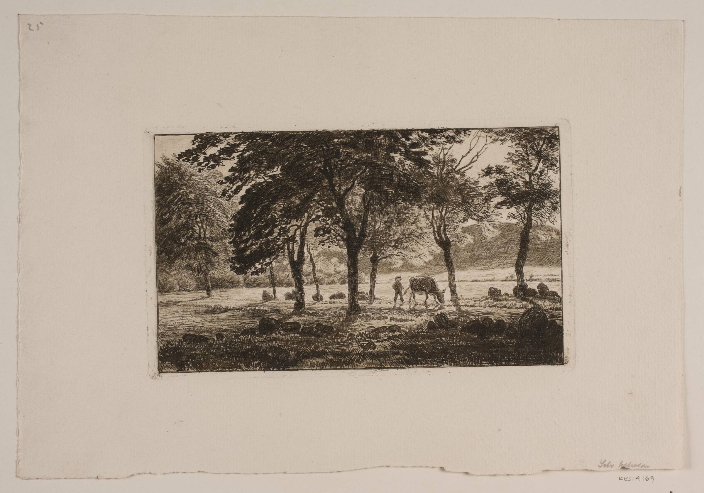 Alléen, Niels Skovgaard, 1899