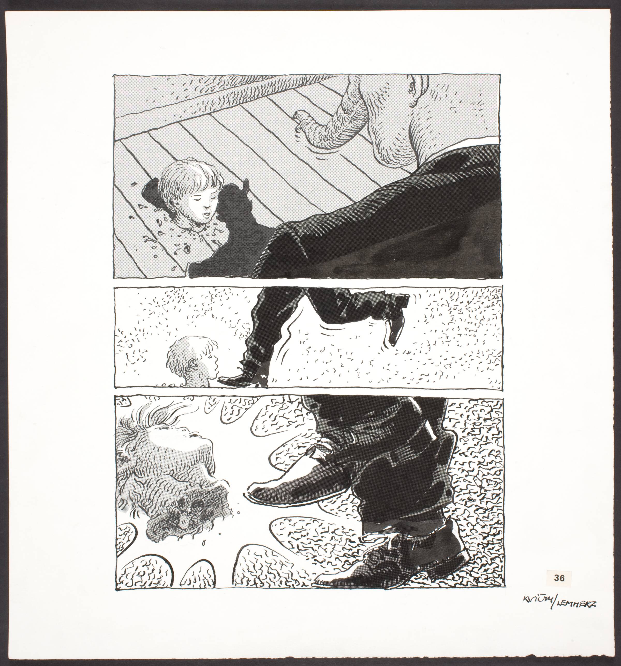 Performance, Michael Kvium, 1985-1986