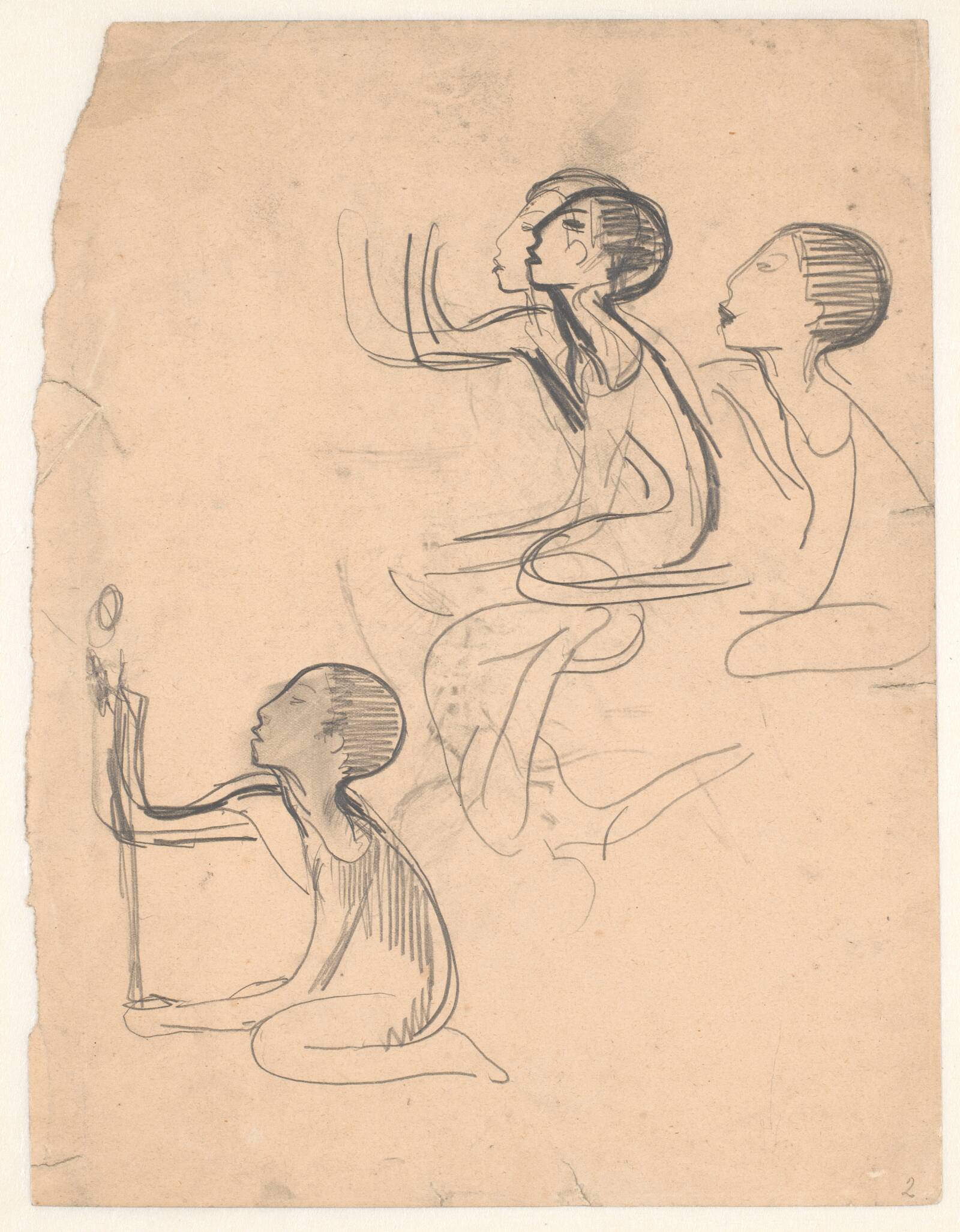 Skitsebog. 1904-10, Isakson, Karl, 1904-1910