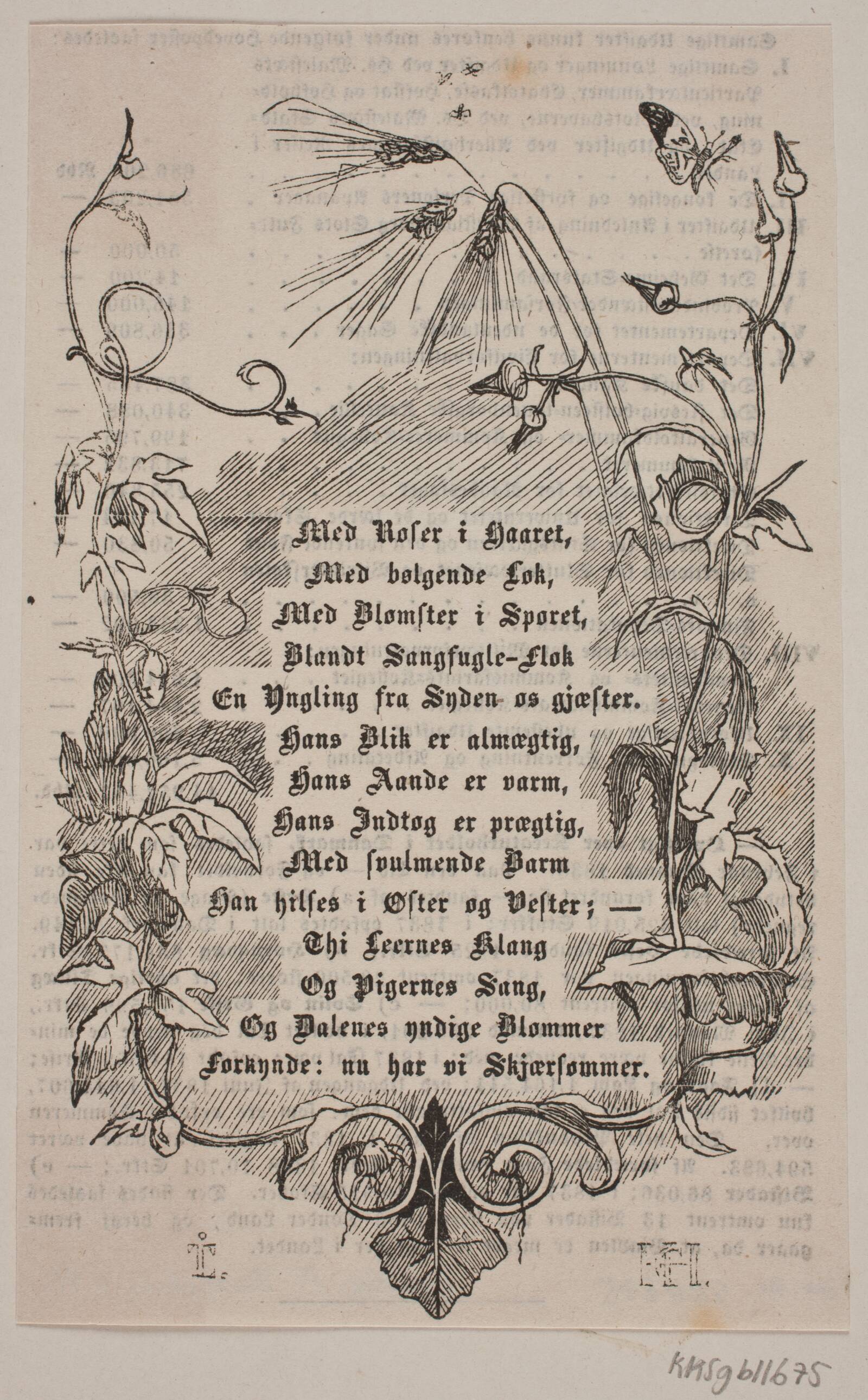 Indramning med store aks, H.C. Henneberg, 1842