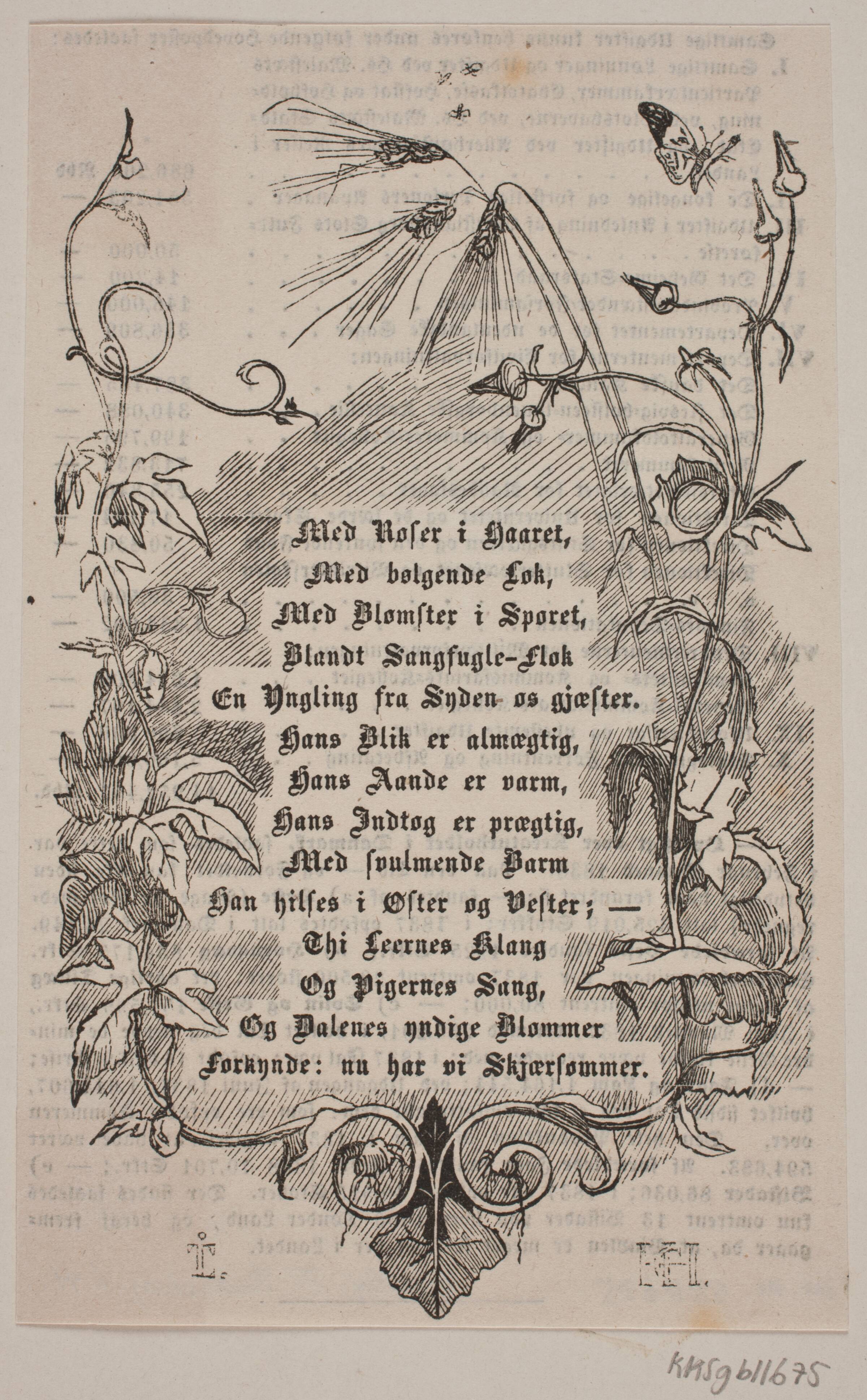 Indramning med store aks, H.C. Henneberg, 1842