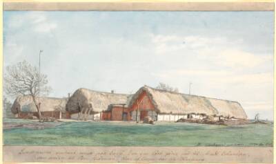 Lundsgaard omtrent midt på Læssø.
