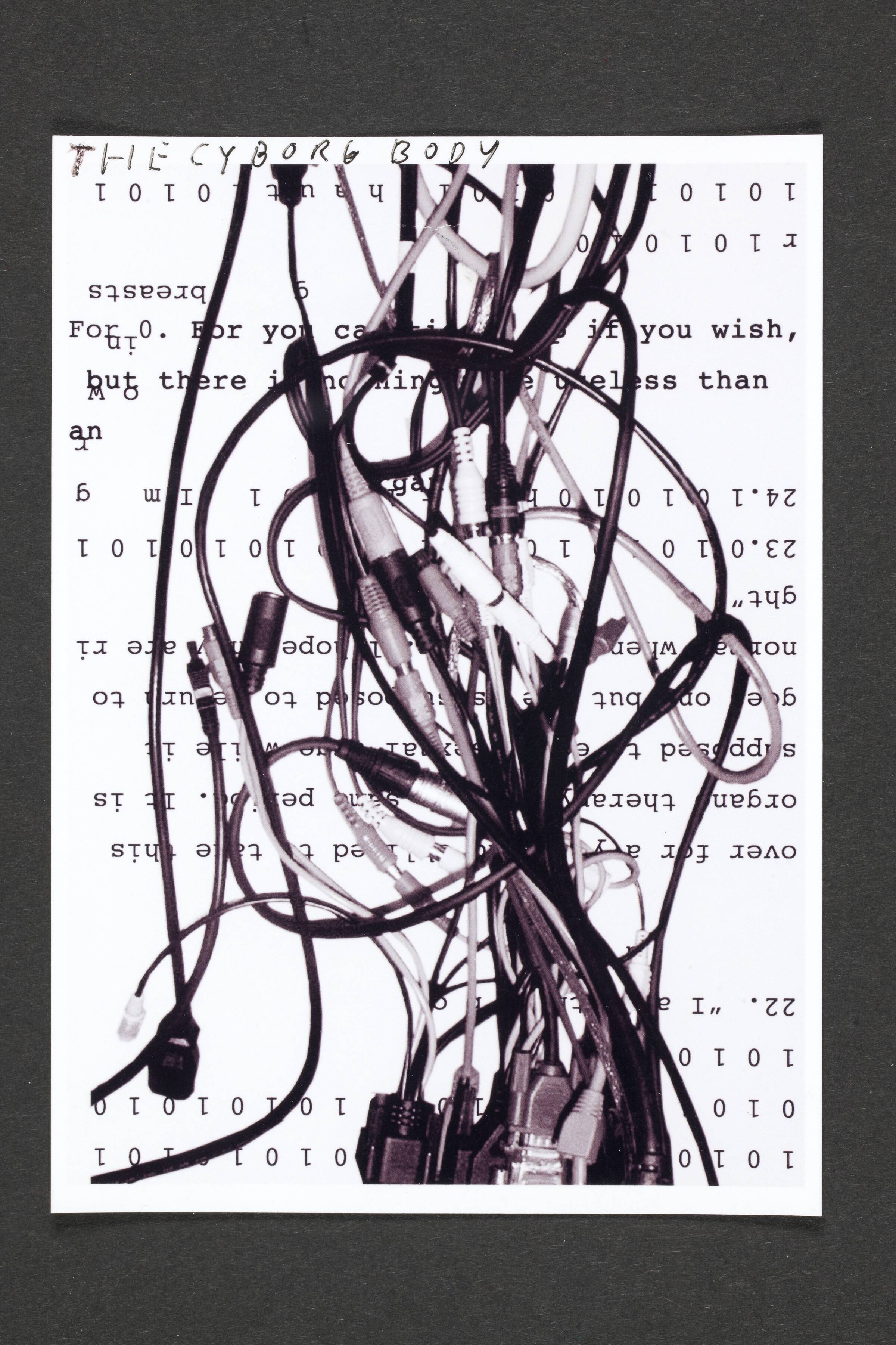 How do I make myself a body (7), Henrik Olesen, 2007