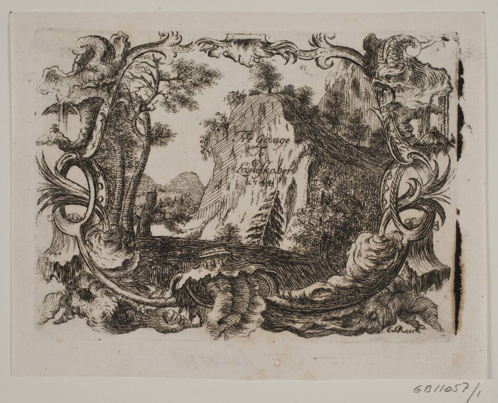 Titelblad, Erasmus Sigismund Resch, 1744