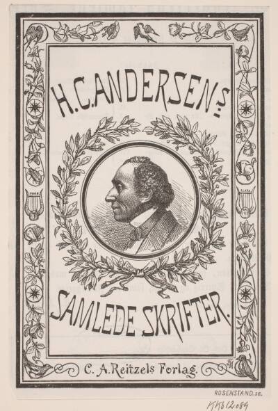 Omslag til H. C. Andersens samlede skrifter
